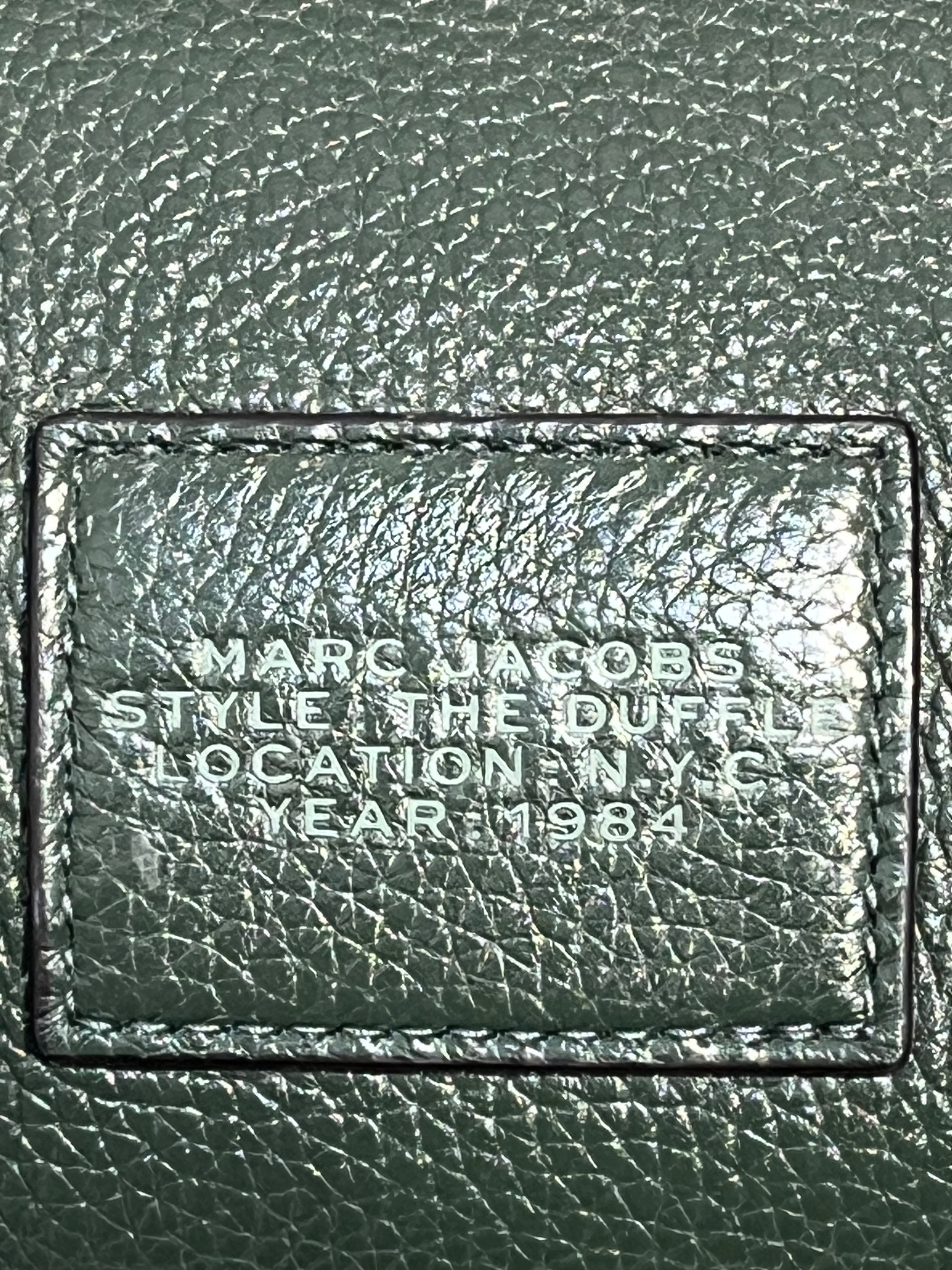 MARC JACOBS/Cross Body Bag/Leather/GRN/THE MINI DUFFLE view 5