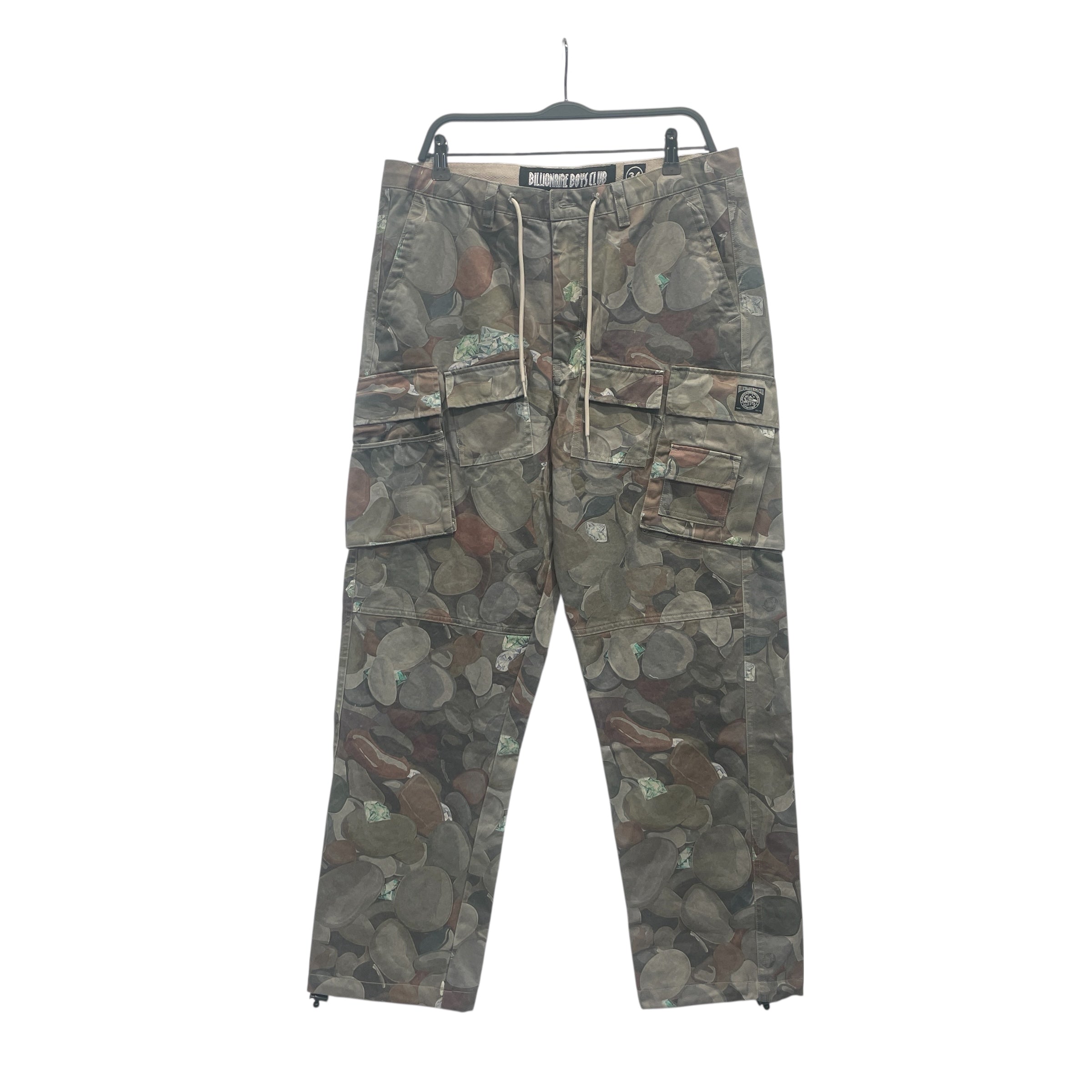 BILLIONAIRE BOYS CLUB/Cargo Pants/34/Cotton/GRY/All Over Print/Moonstruck Cargo Pant view 1