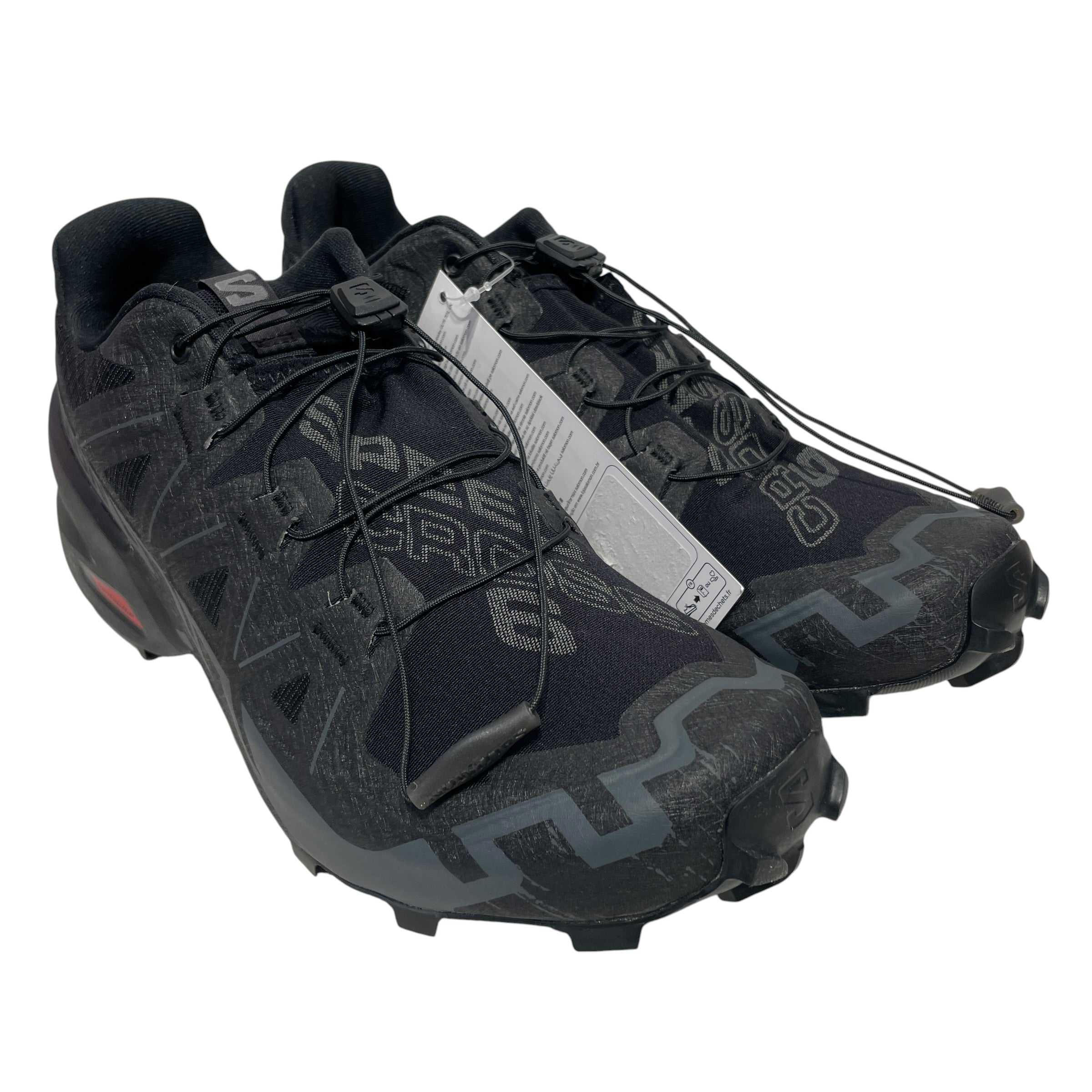 salomon/Low-Sneakers/US 8.5/BLK/U-Tip/ view 1