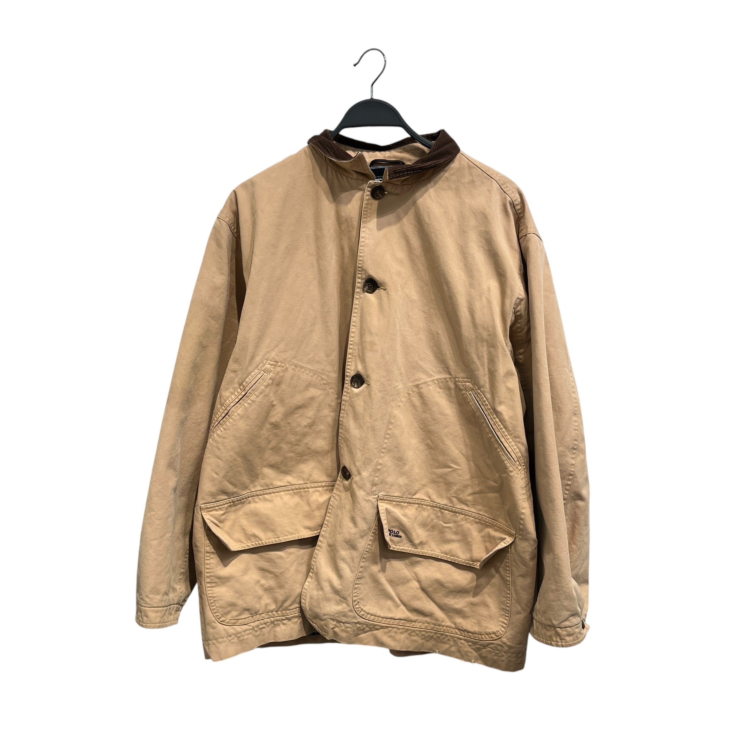 POLO RALPH LAUREN/Jacket/L/Cotton/KHK/Chore Coat view 1