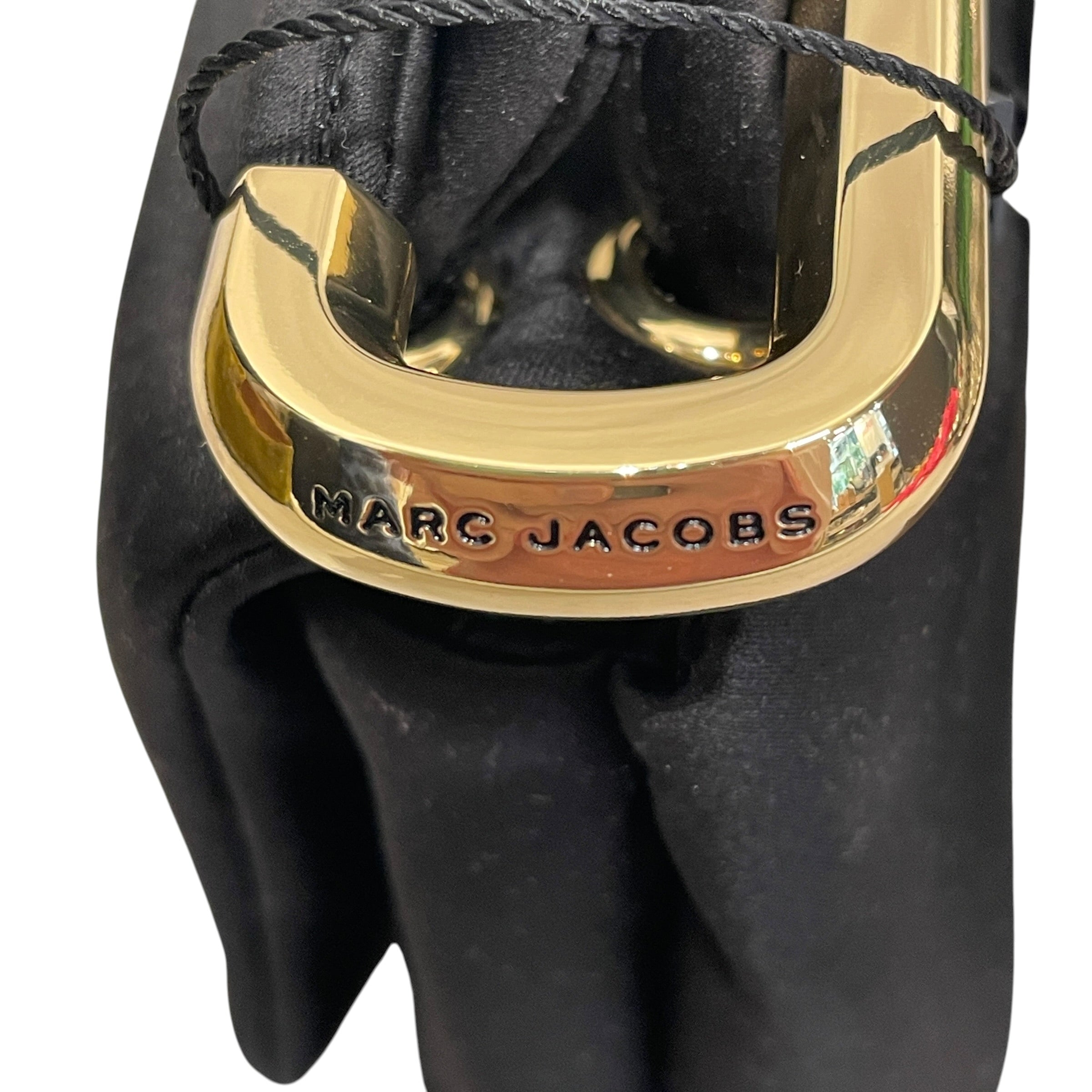 MARC JACOBS/Clutch Bag/BLK/MINI CLUTCH/SATIN/GOLD HARDWEA view 4