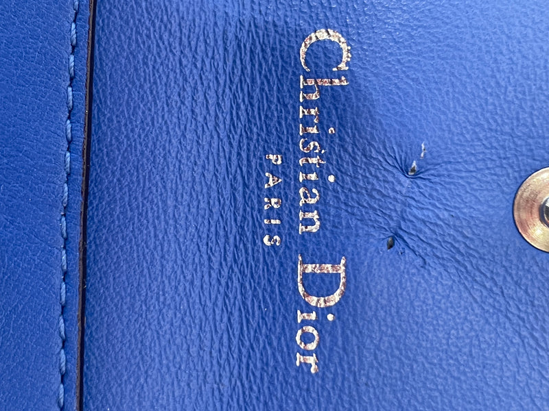 Christian Dior/Wallet/Leather/BLU/MULTI WALLET