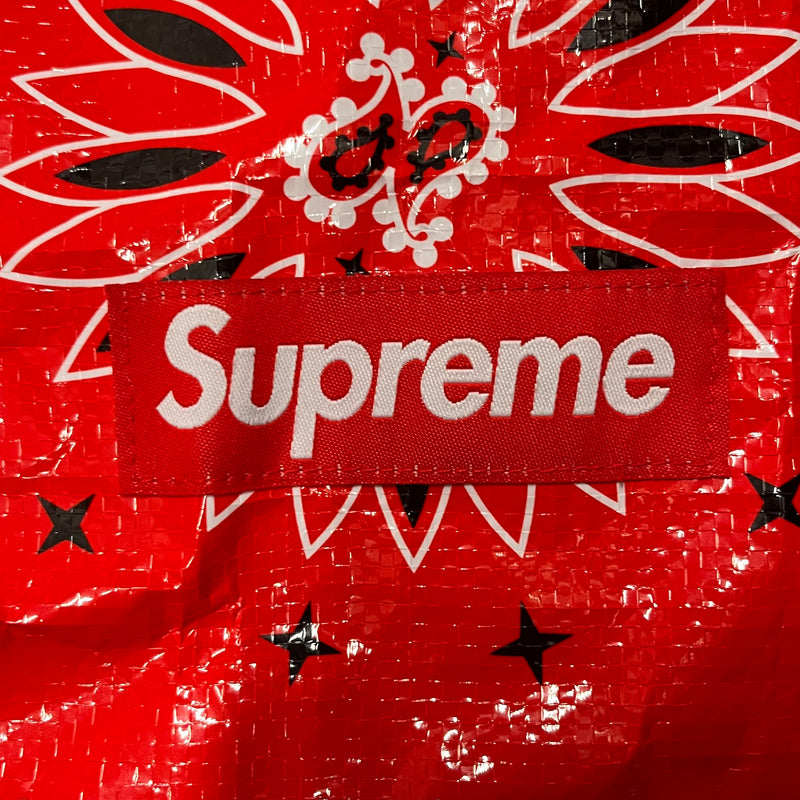Supreme/Fanny Pack/Paisley/Nylon/RED/