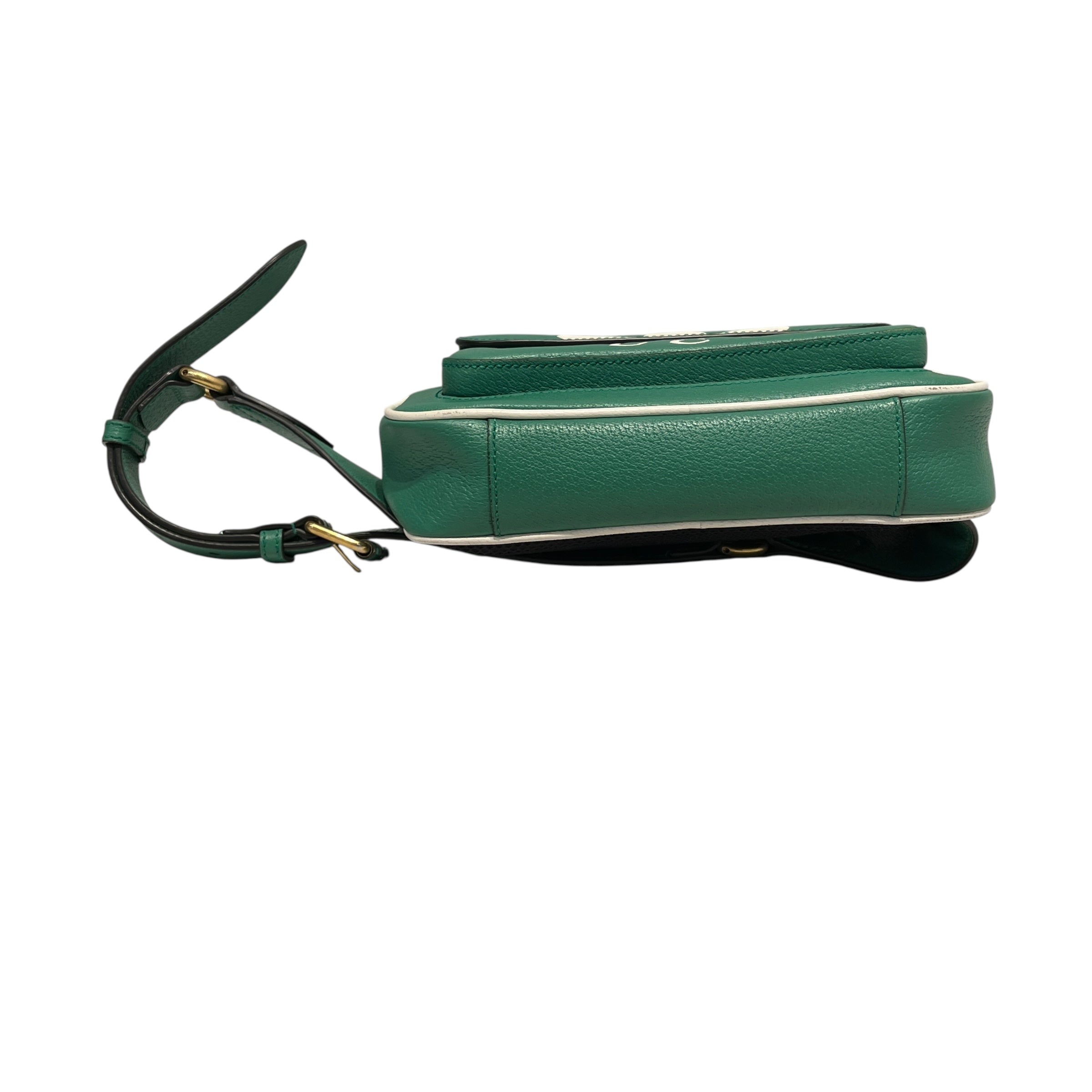 GUCCI/adidas/Cross Body Bag/Leather/GRN/white logo view 2