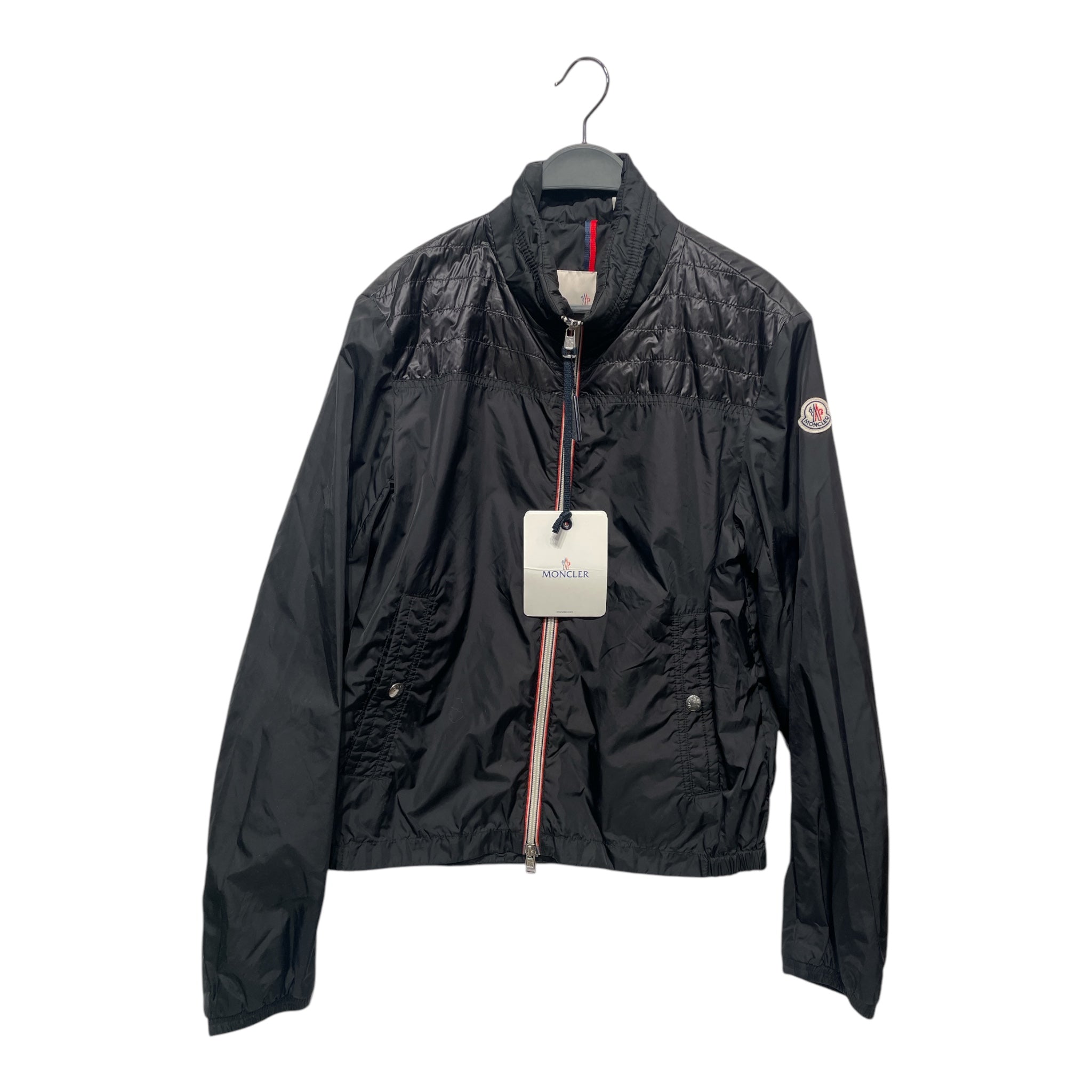 MONCLER/Windbreaker/2/Nylon/BLK/Portnuef Giubbotto new w/ tags view 1