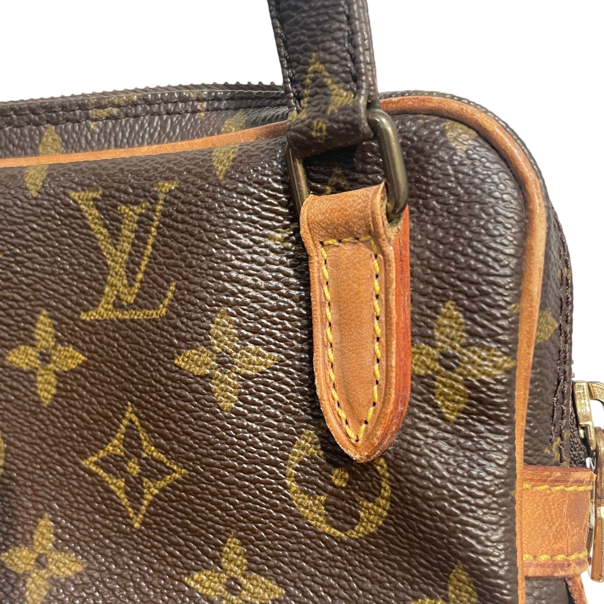 LOUIS VUITTON/Cross Body Bag/Monogram/Leather/BRW/Marly Bandouliere Shoulder Bag view 6