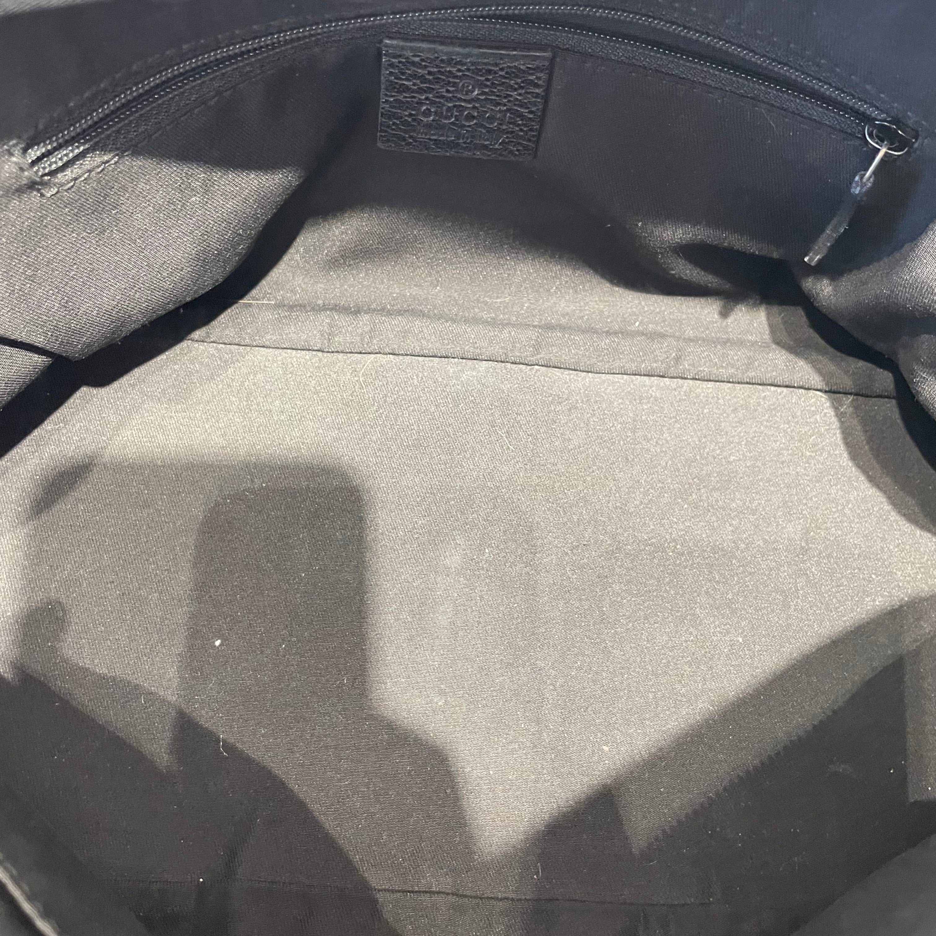 GUCCI/Bag/Monogram/Cotton/BLK/princy boston/ ribbon bow view 4
