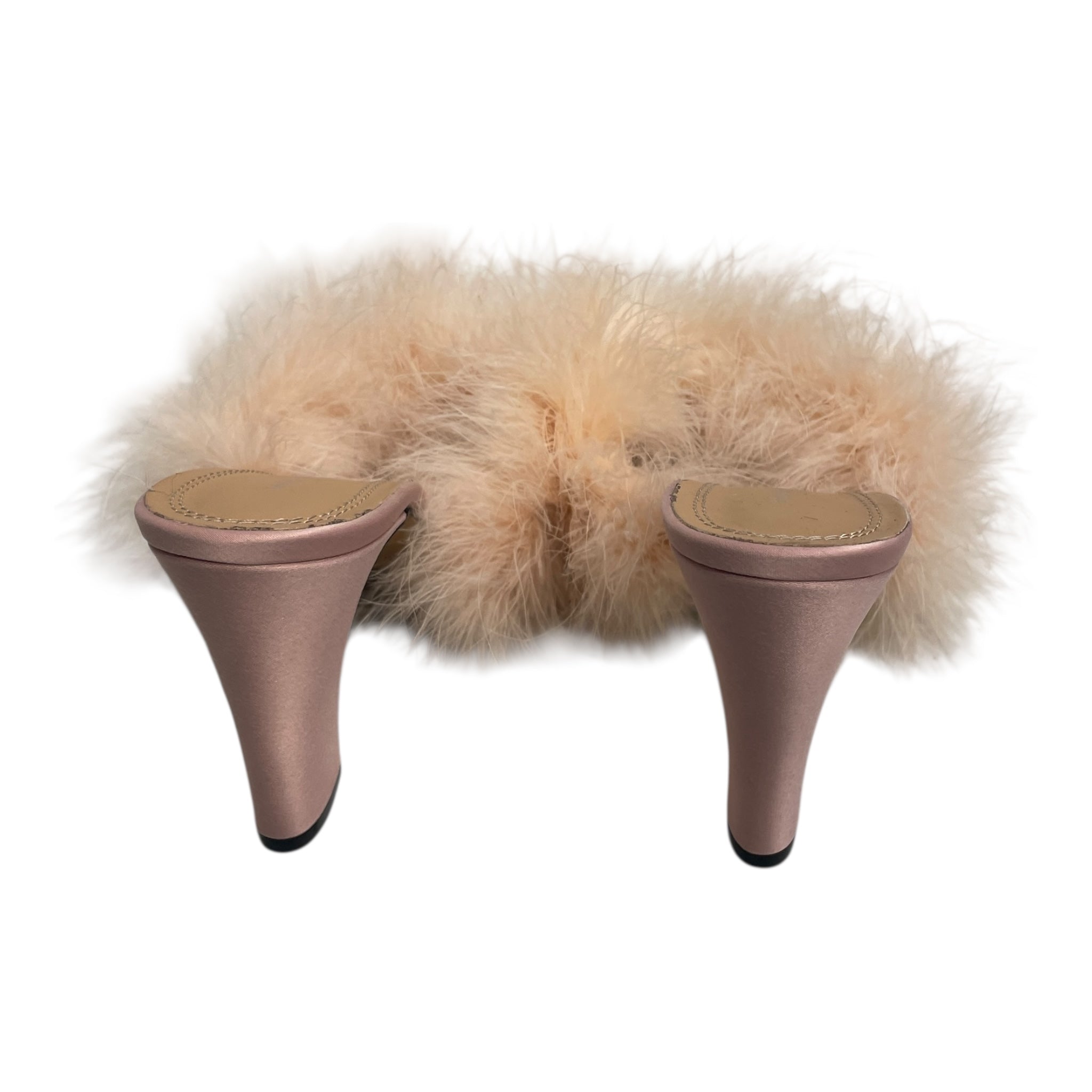 Maison Margiela/Heels/EU 36/Fake Fur/PNK/FURRY HEEL view 3