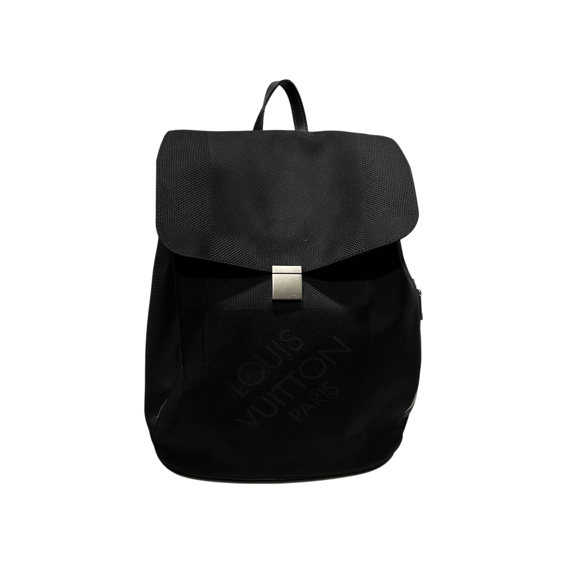 LOUIS VUITTON/Backpack/BLK/CANVAS BACKPACK view 1