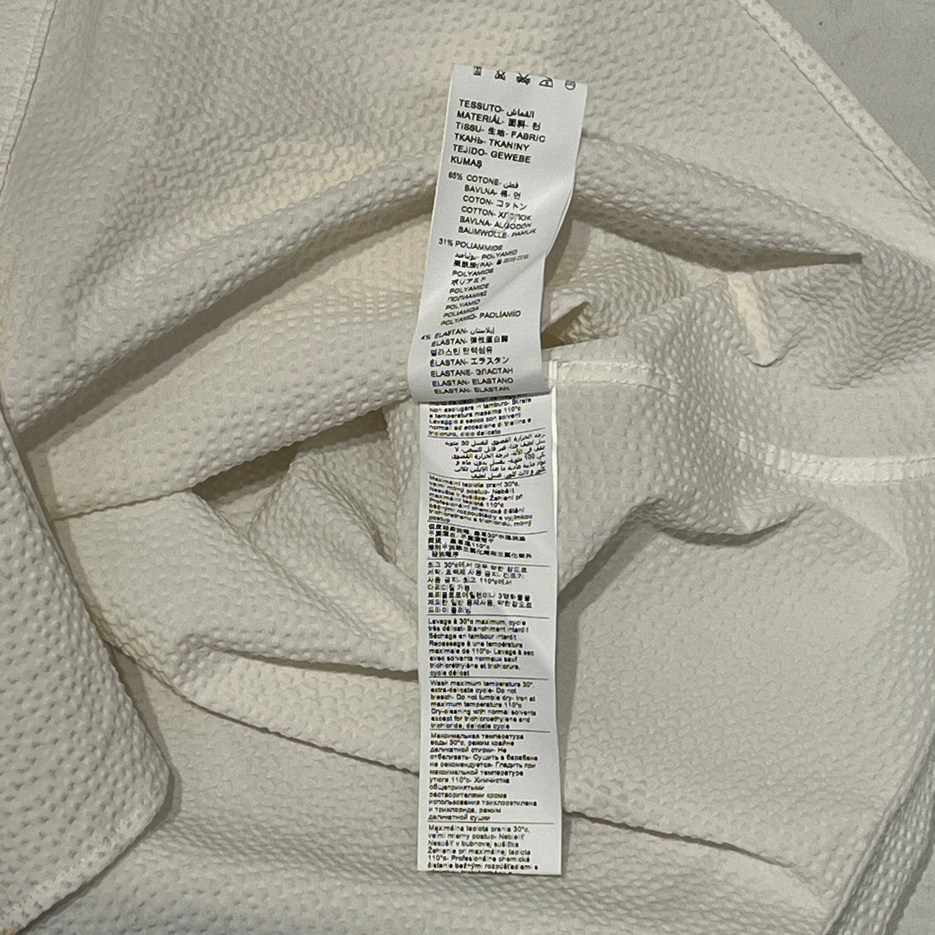 424(FourTwoFour)/SS Shirt/M/Cotton/WHT/TEXTURED view 10