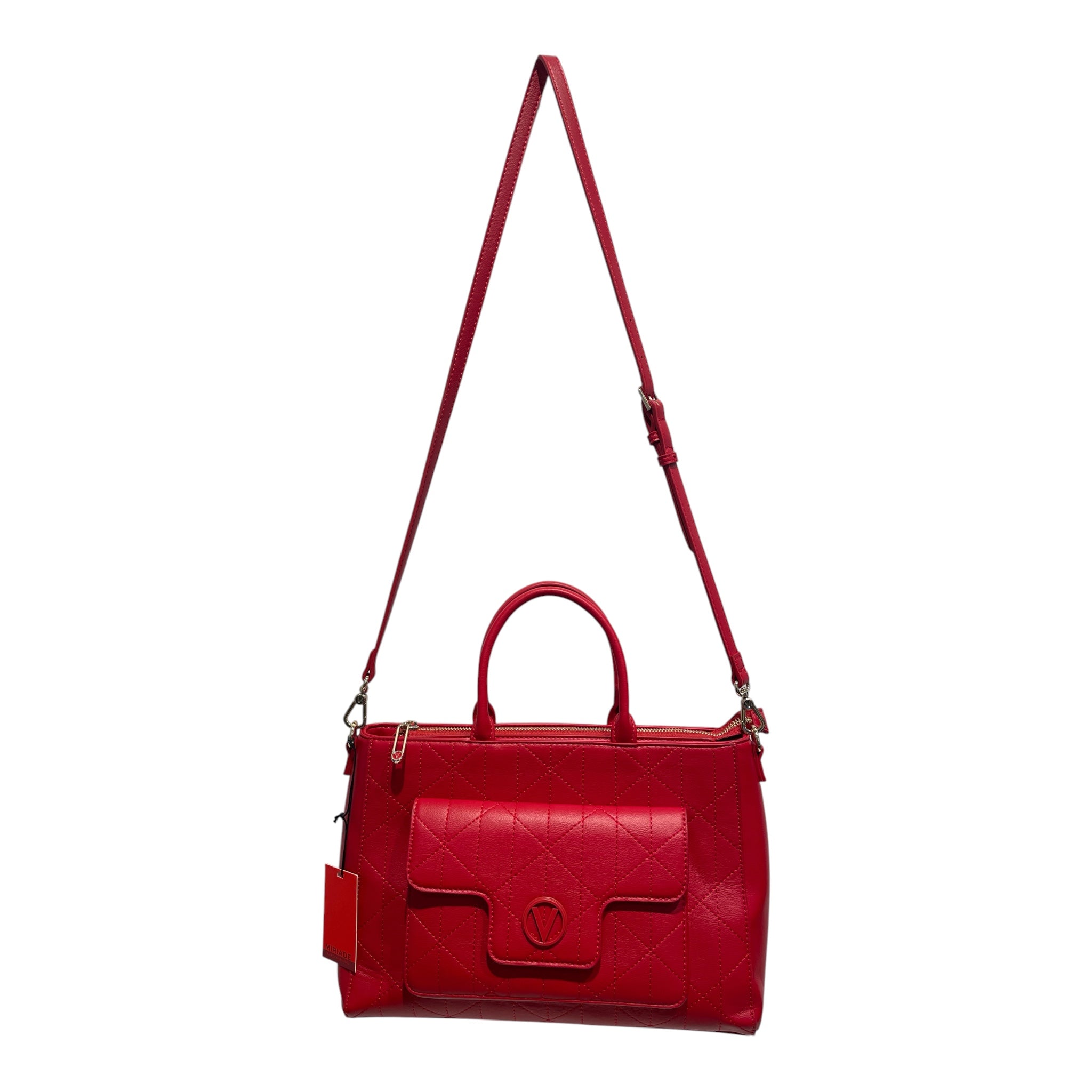 MARIO VALENTINO/Cross Body Bag/Polyester/RED/Melia view 1