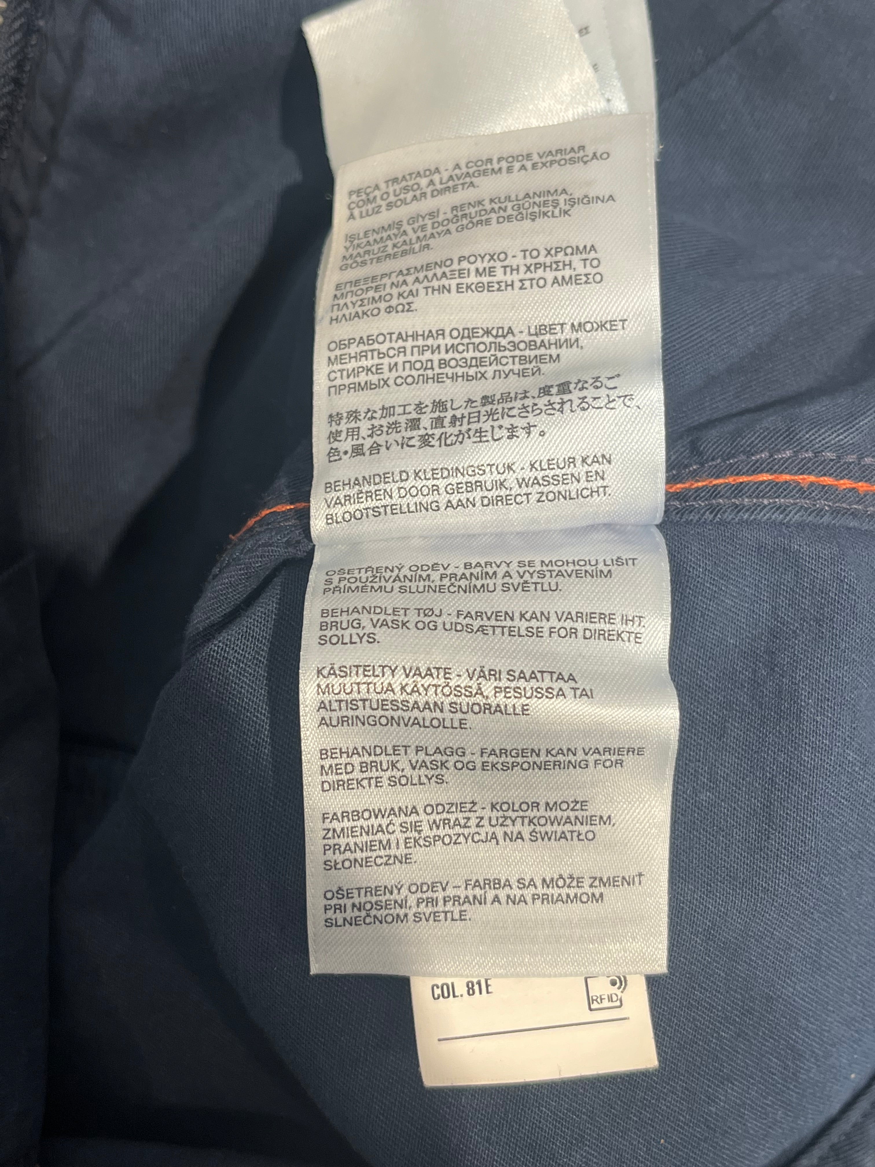 DIESEL/Jacket/40/Cotton/NVY/NAVY MOTO JACKET view 8