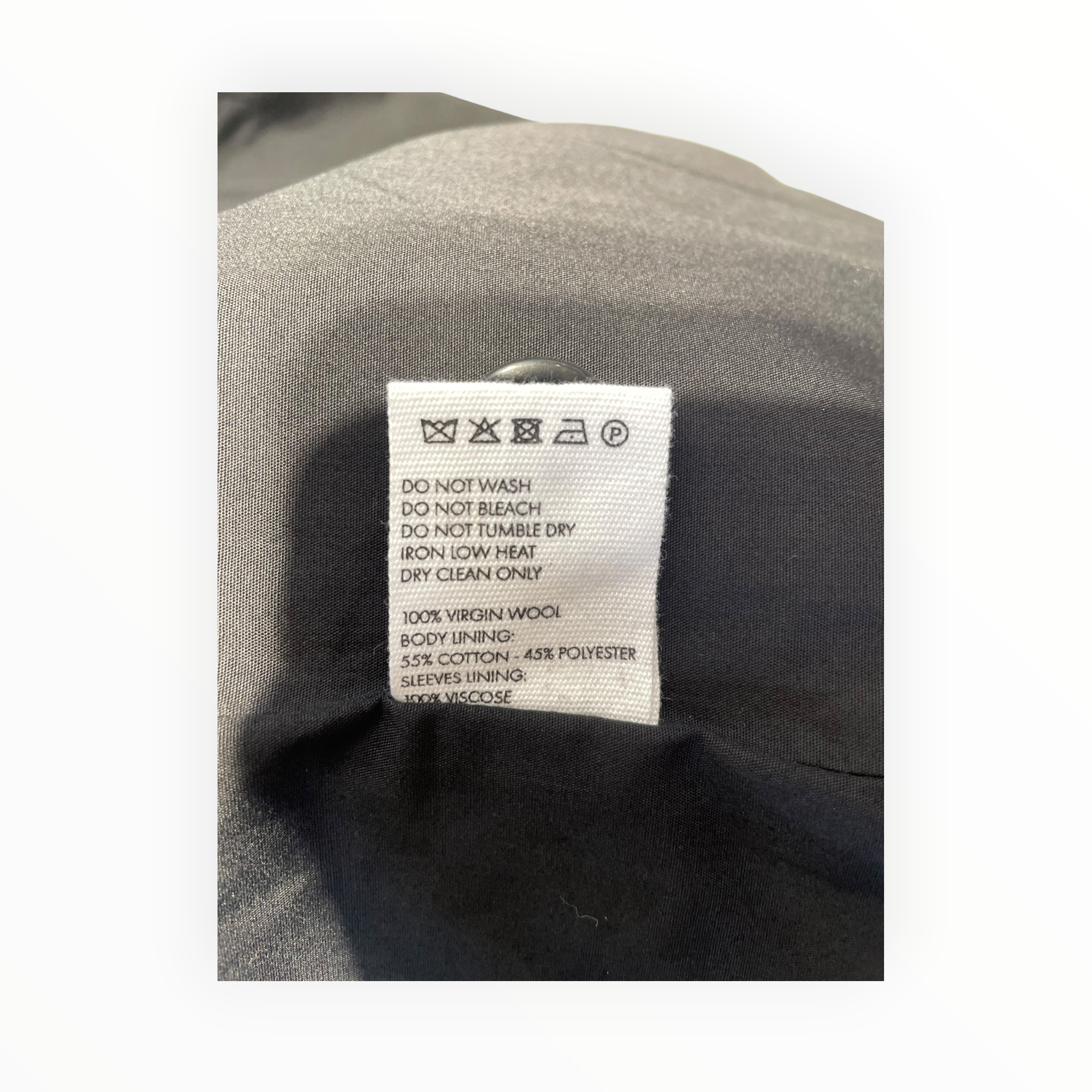 JACQUEMUS/Coat/46/Cotton/BLK/"Splash" view 4