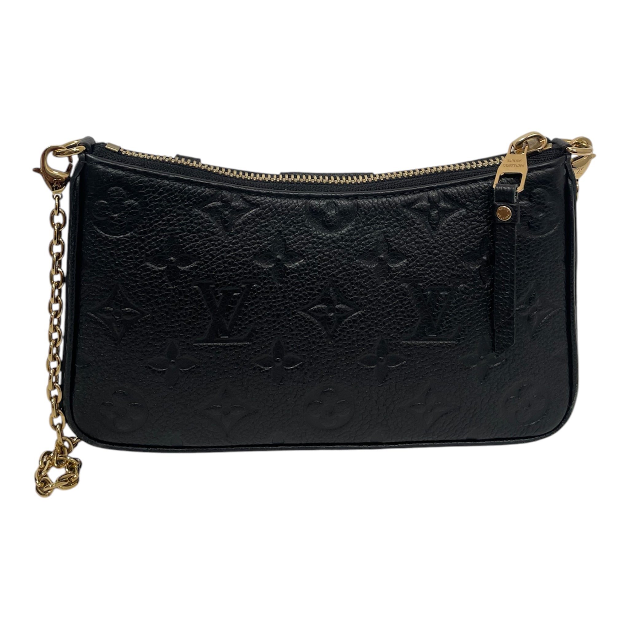 LOUIS VUITTON/Bag/Monogram/Leather/BLK/Empreinte Easy Pouch On Strap view 2