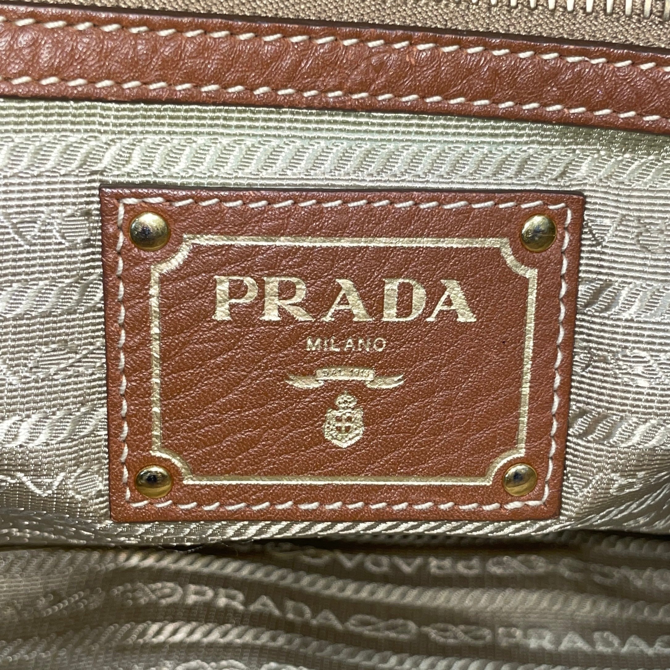 PRADA/Tote Bag/Cotton/BRW/Canapa Canvas Logo Tote view 5