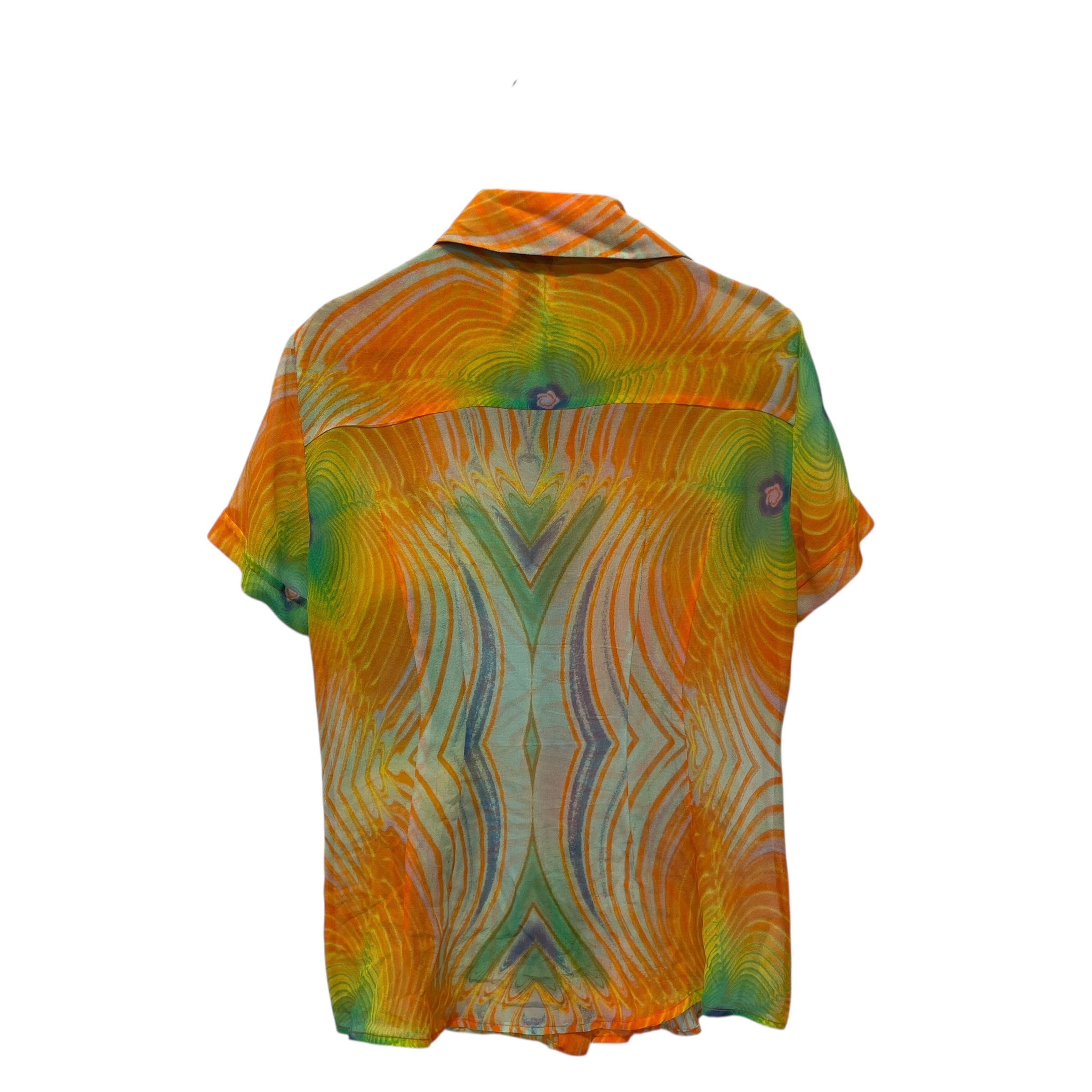 DOLCE&GABBANA/Blouse/28/All Over Print/Silk/MLT/D&G SEE THROOUGH ELEGANT view 2