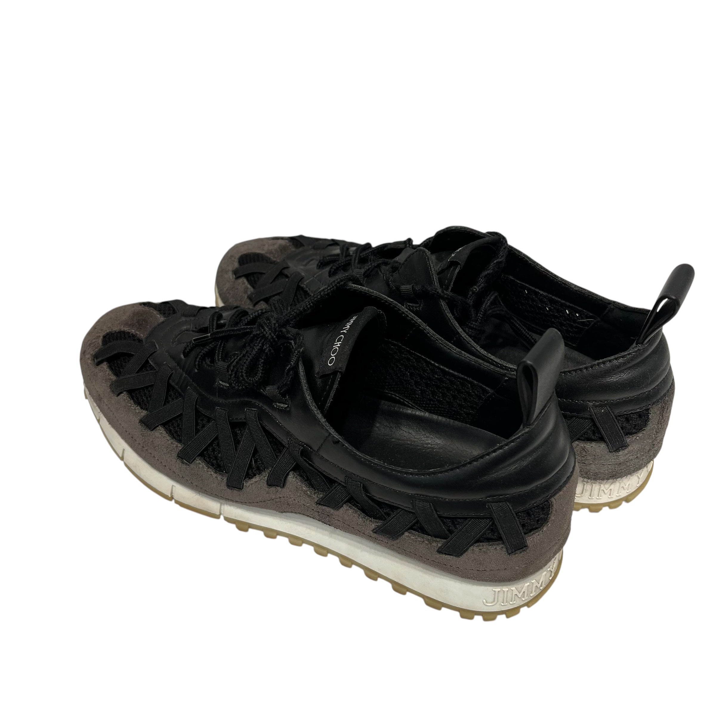 JIMMY CHOO/Low-Sneakers/EU 42/Leather/BLK/ view 2