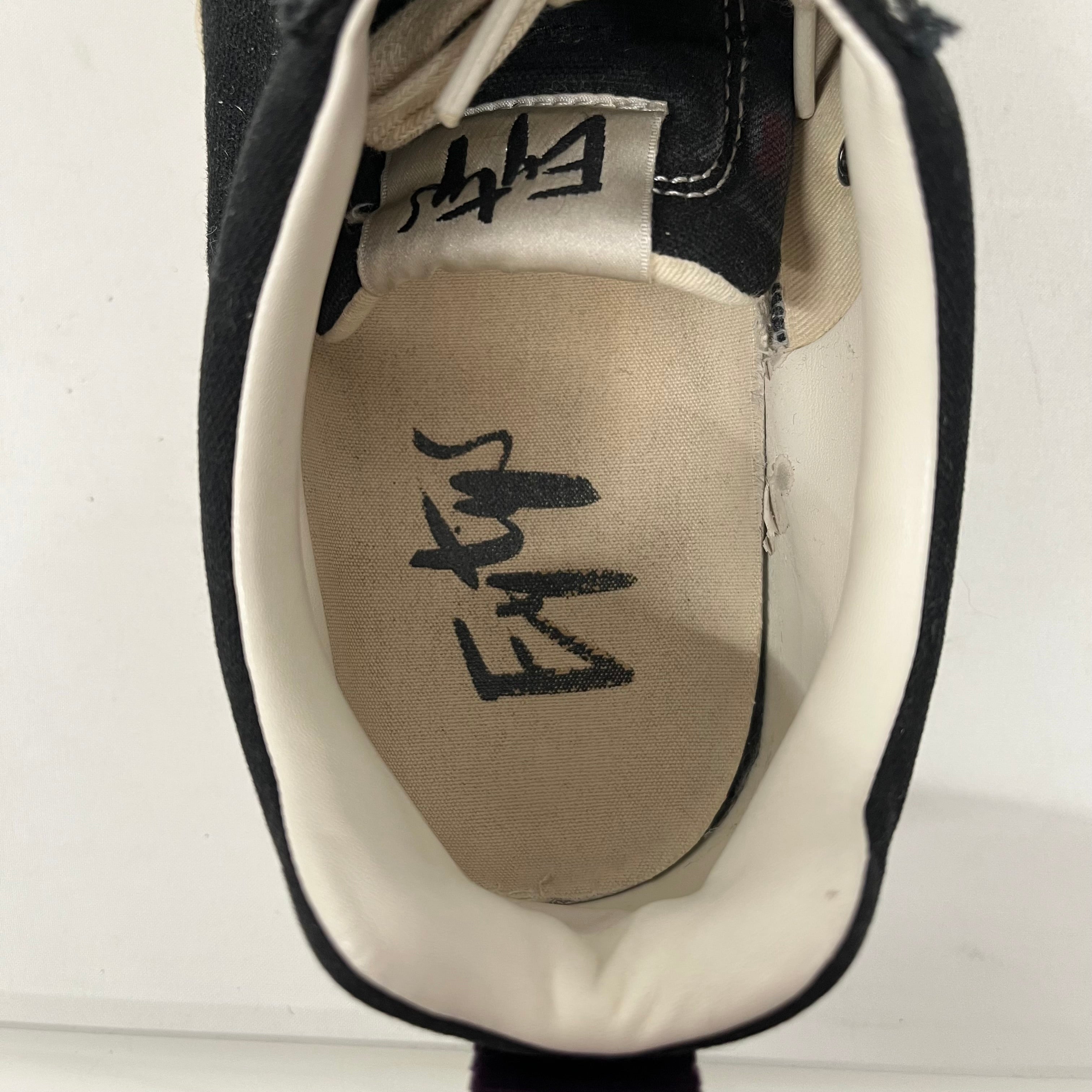 EYTYS/Low-Sneakers/US 10.5/Cotton/BLK/odessa view 3