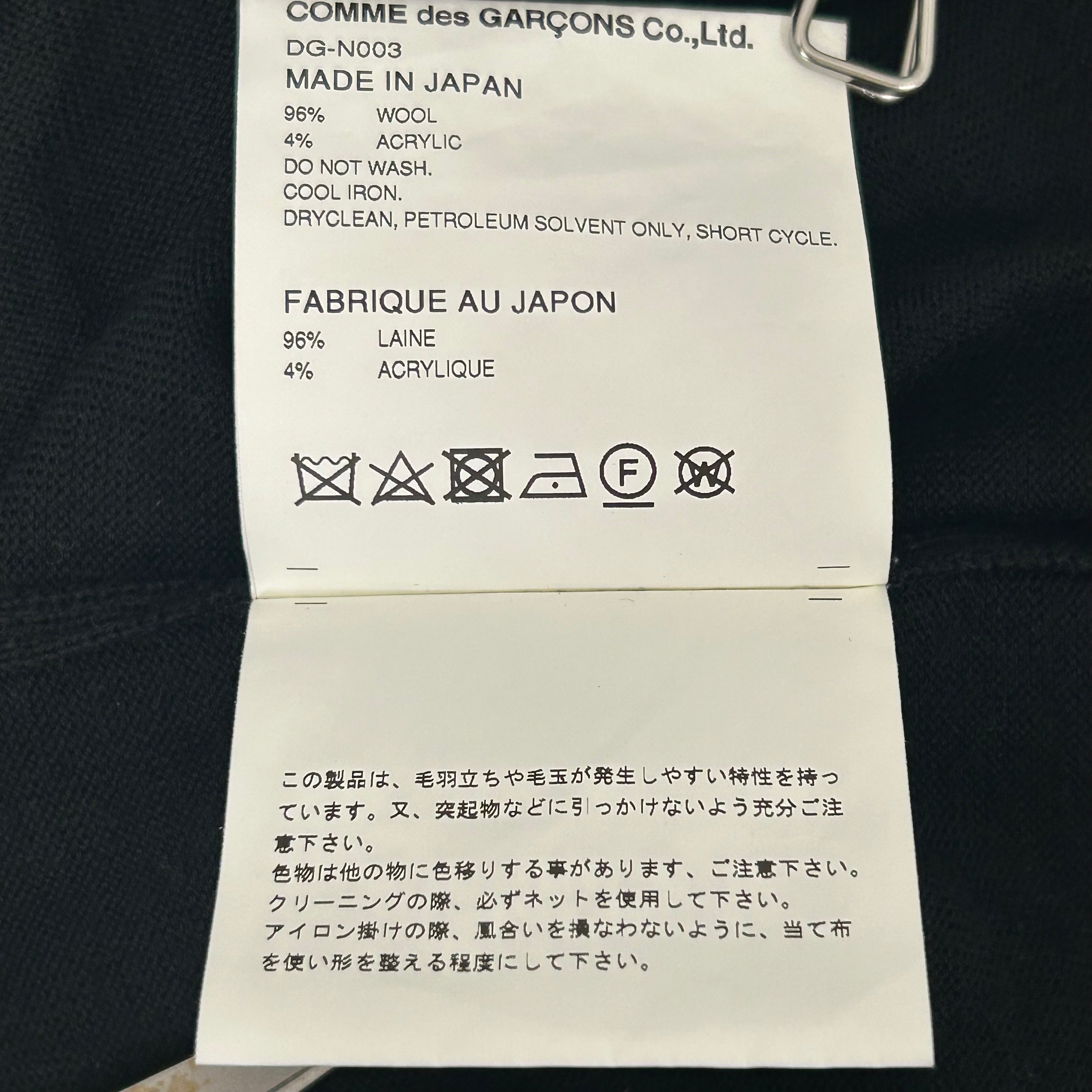 COMME des GARCONS HOMME DEUX/Sweatshirt/M/Cotton/BLK/Live Free Sweatshirt view 5