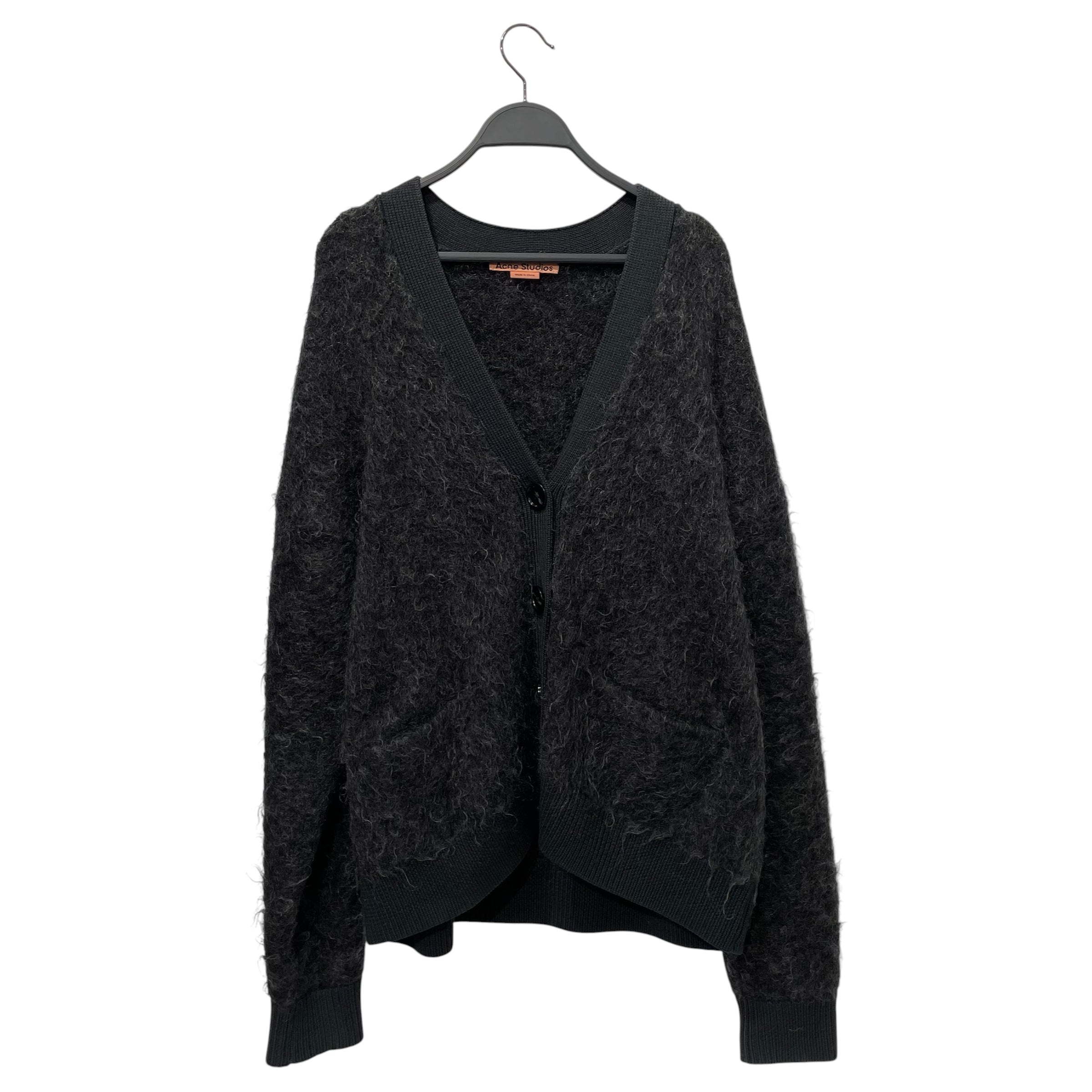 Acne Studios/Cardigan/S/Mohair/BLK/ view 1