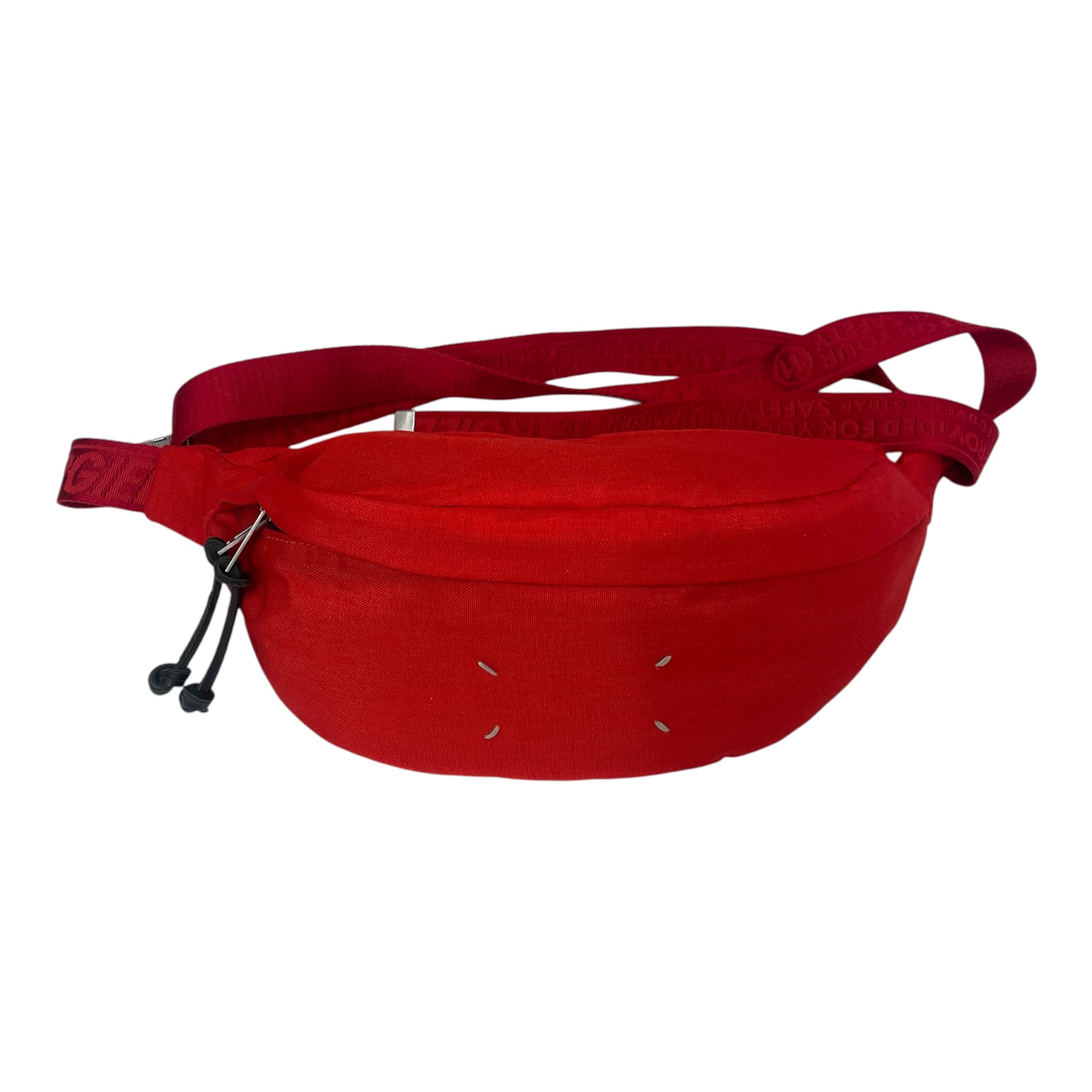 Maison Margiela/Fanny Pack/RED/Nylon/Plain view 1