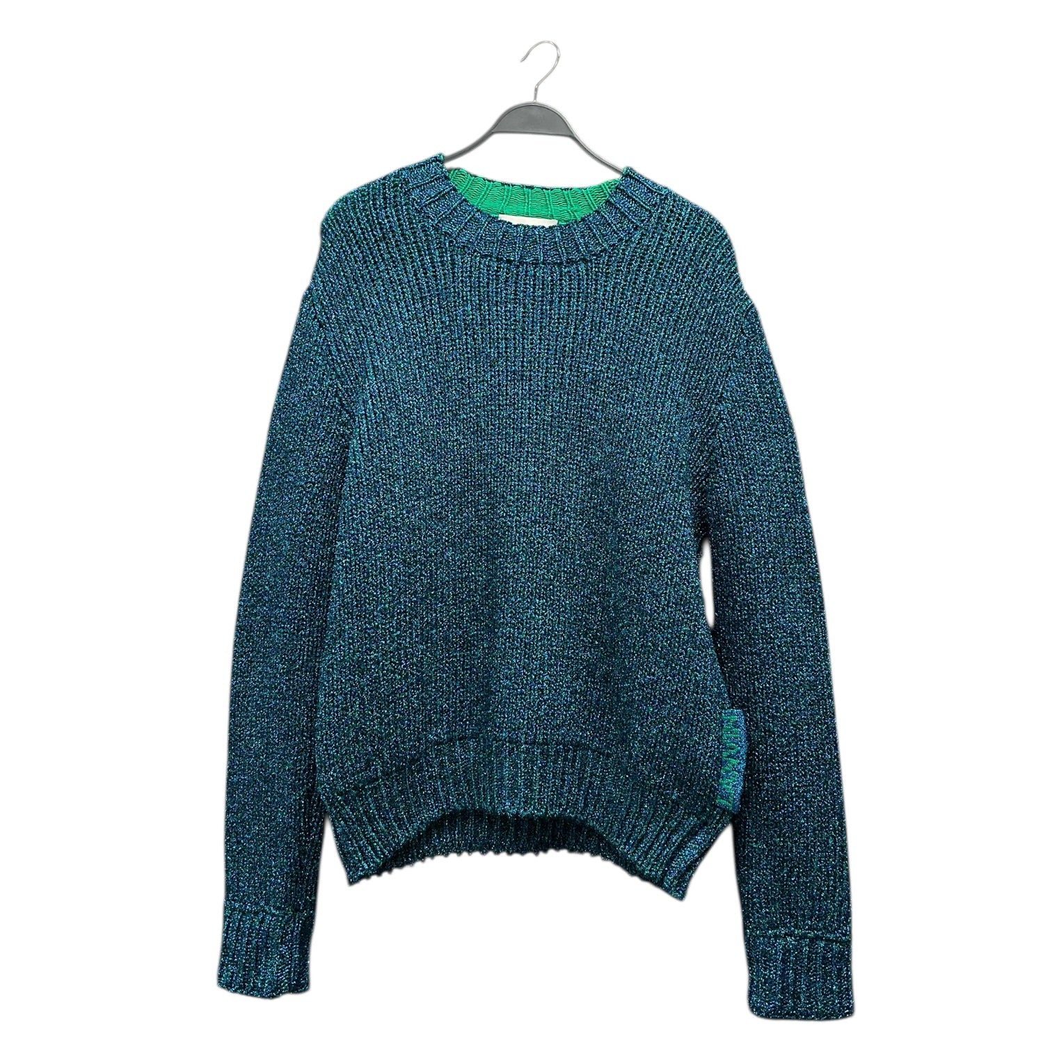 LANVIN/Heavy Sweater/M/Acrylic/GRN/4020 SPARKLY SWEATER view 1