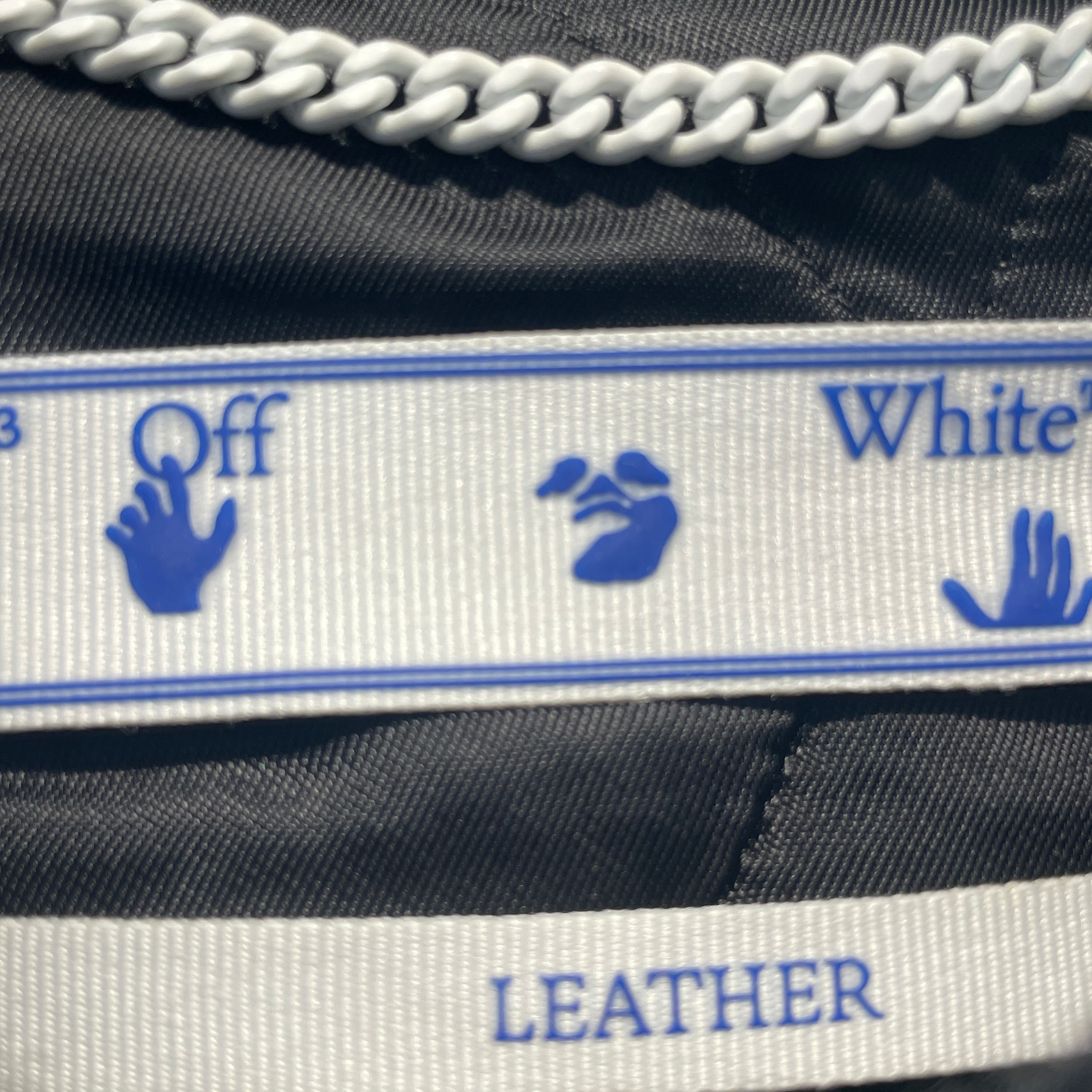 OFF-WHITE/Flight Jkt/L/Cotton/GRY/ view 3