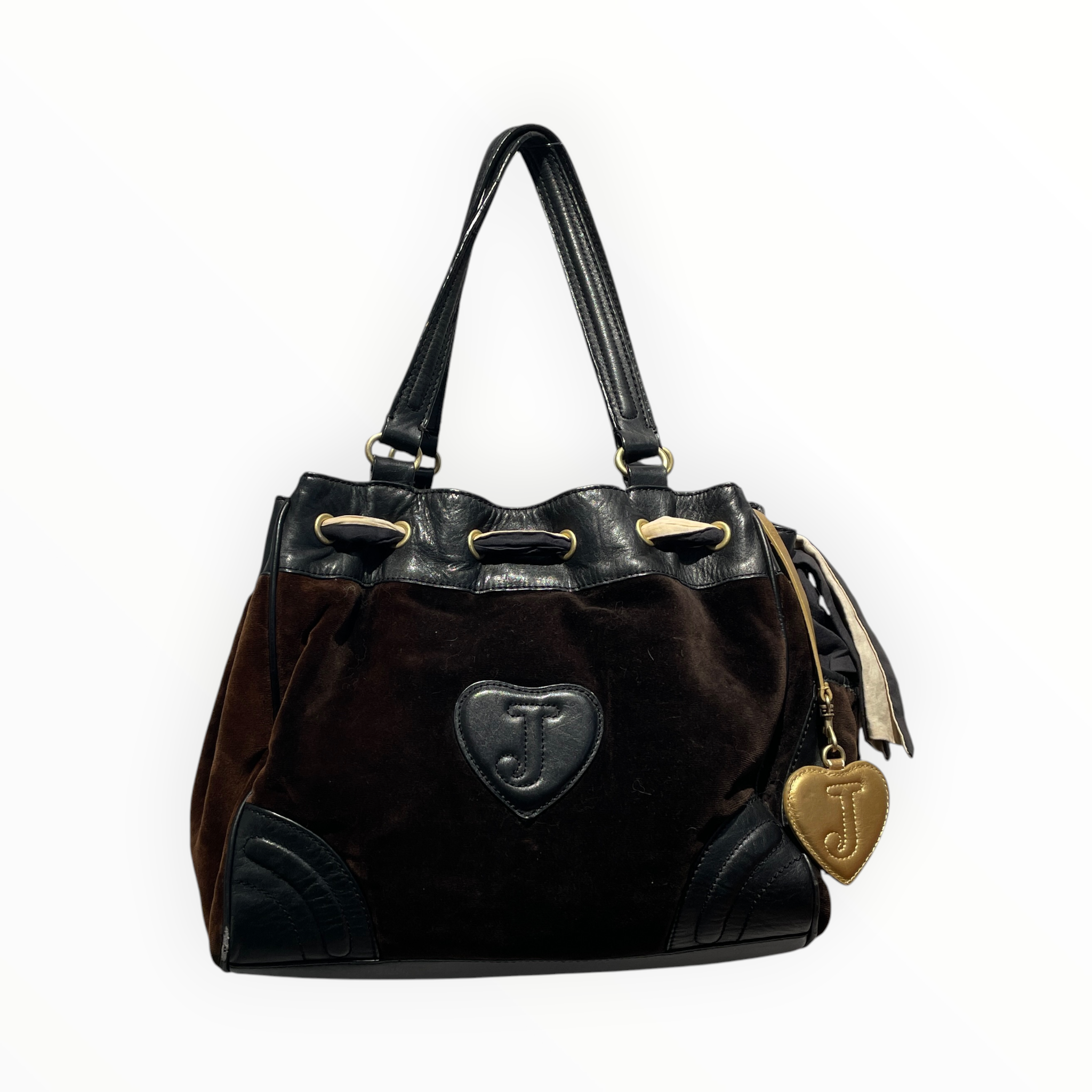 JUICY COUTURE/Hand Bag/Graphic/Cotton/BRW/VINTAGE HANDBAG view 2