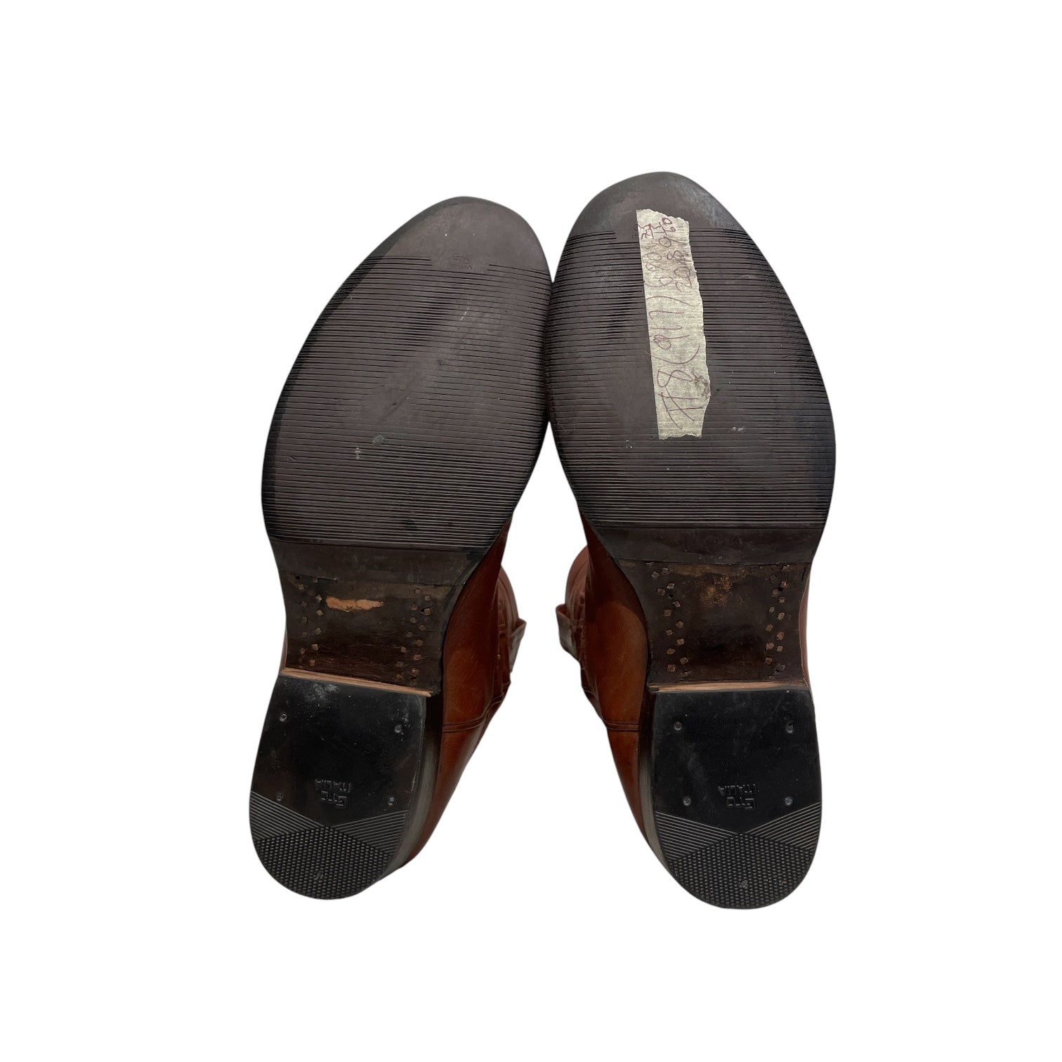 TECOVAS/Pull-On Boots/US 10.5/Leather/BRW/RAISED LEATHER TEXTURE view 4