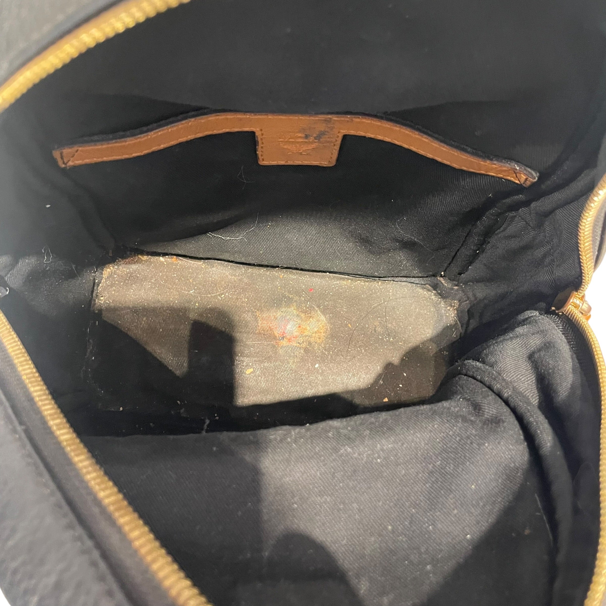 MCM/Backpack/Monogram/Leather/BLK/MINI STARK view 2