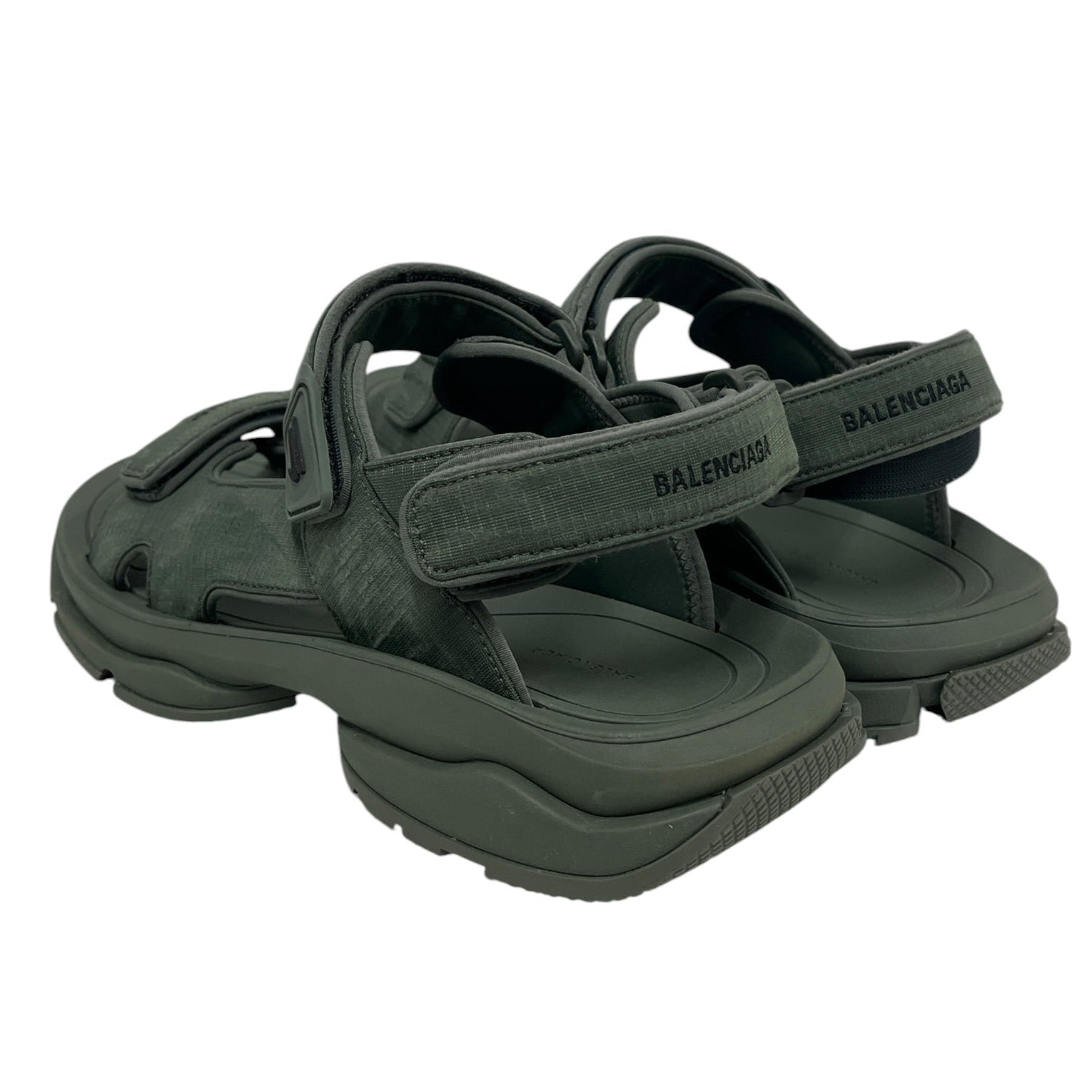 BALENCIAGA/Sandals/EU 46/Polyester/GRN/Tourist MNCL view 2