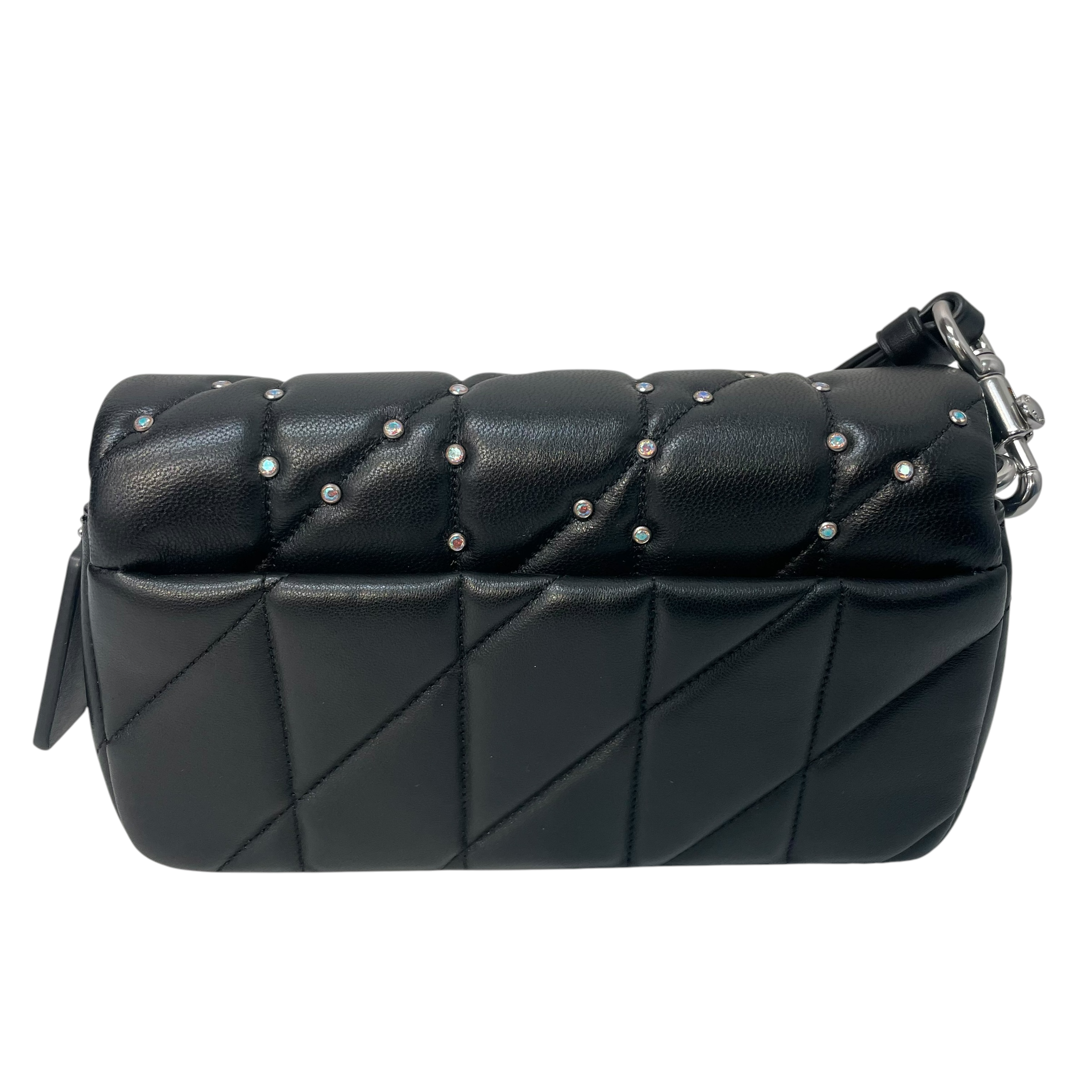 COACH/Cross Body Bag/Leather/BLK/quilted crystal tabby cz522 view 2