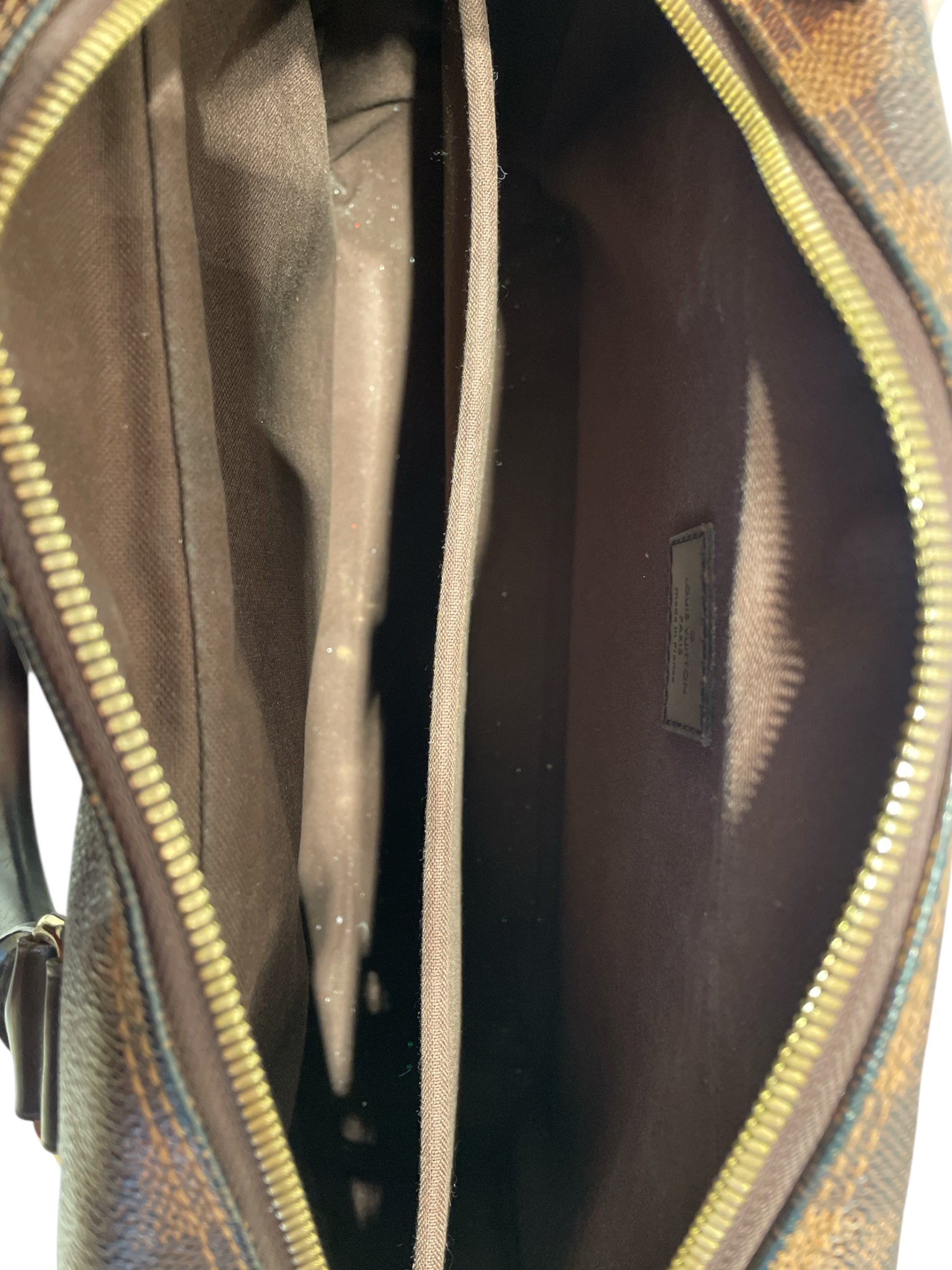 LOUIS VUITTON/Briefcase/All Over Print/BRW/Damier Ebene Briefcase view 5
