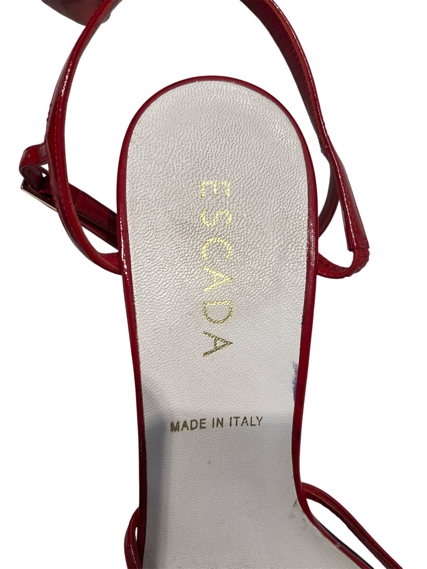 ESCADA/Heels/EU 38.5/RED/CHAINTOE view 4