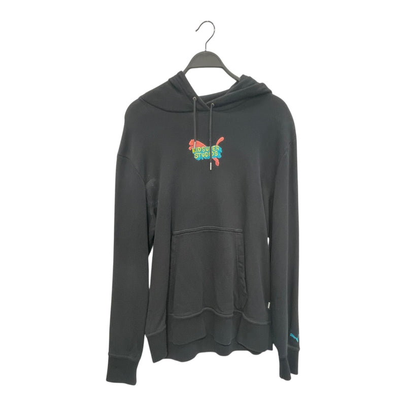 PUMA/KIDSUPER STUDIOS/Hoodie/M/Cotton/BLK/