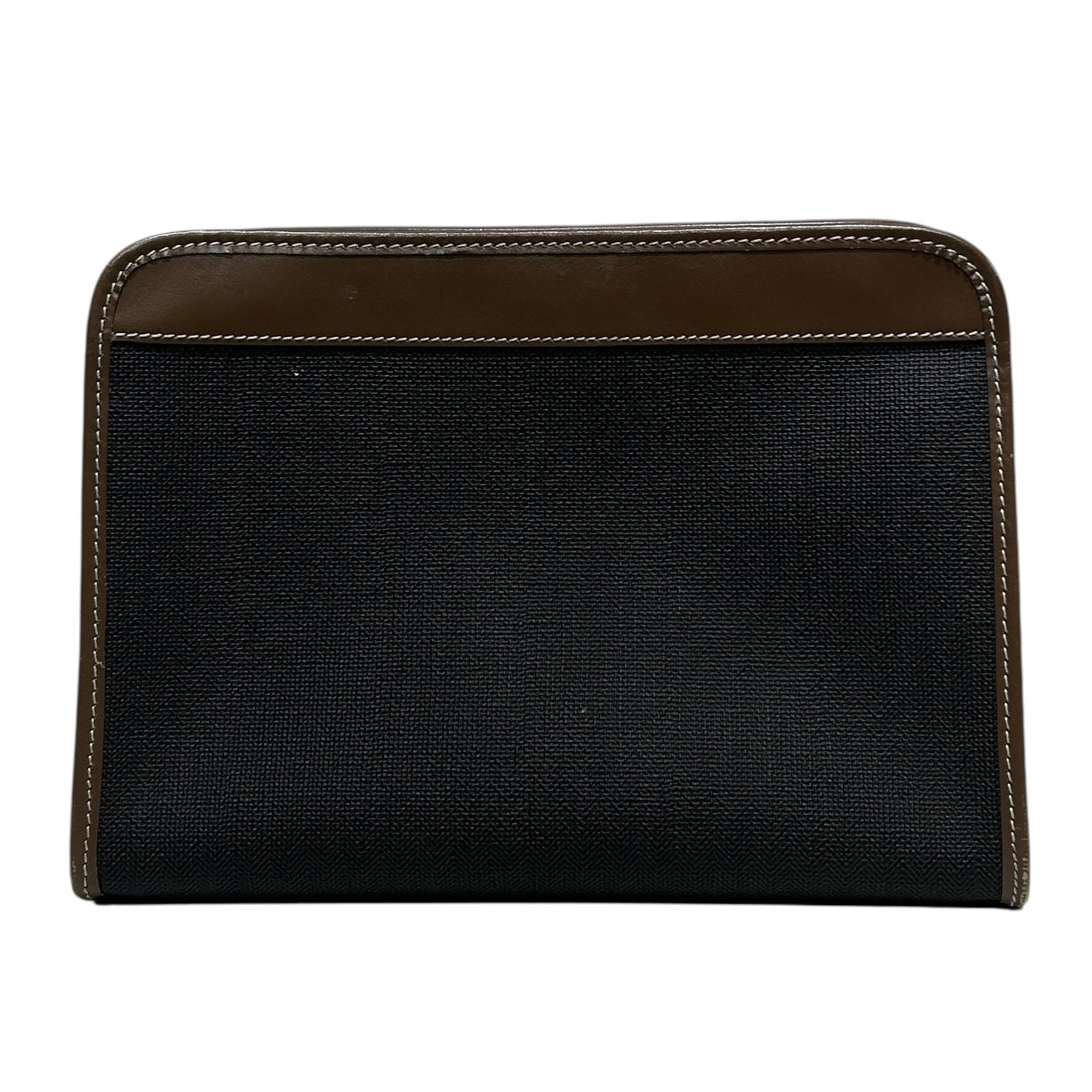 dunhill/Pouch/BRW/GLD HARDWARE/. ZIP UP view 2