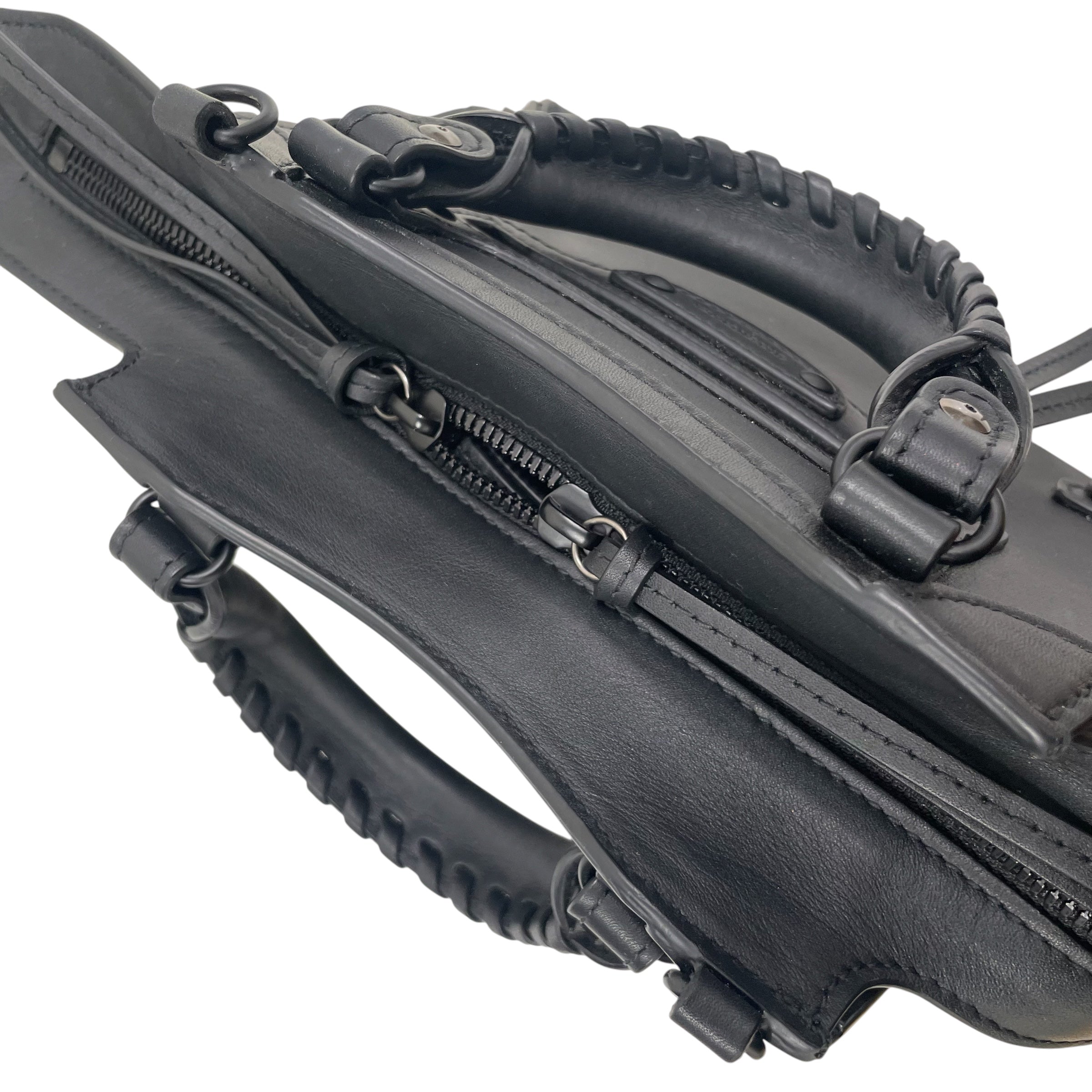 BALENCIAGA/Bag/Leather/BLK/Leather neo classic view 4