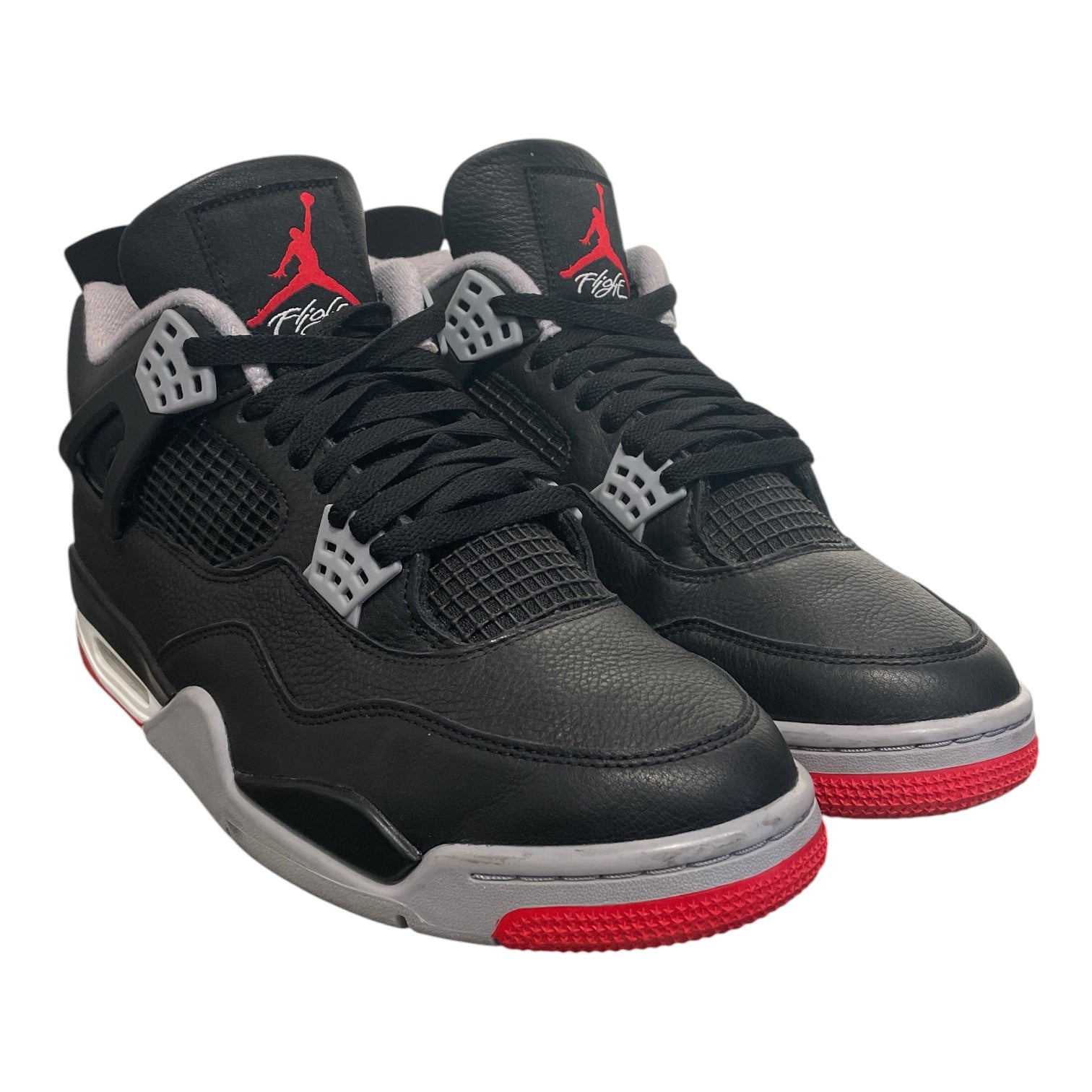 NIKE/AIR JORDAN 4/Hi-Sneakers/US 11/Leather/BLK/FV5029-006 view 1