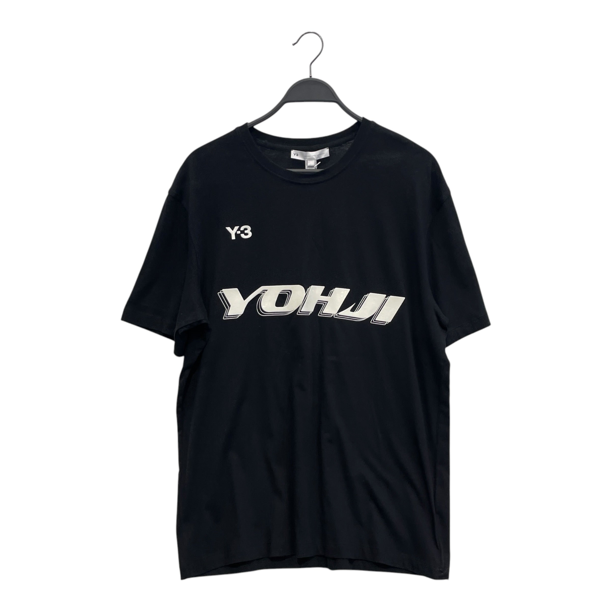 Y-3/T-Shirt/L/Cotton/BLK/YOHJI TEE view 1