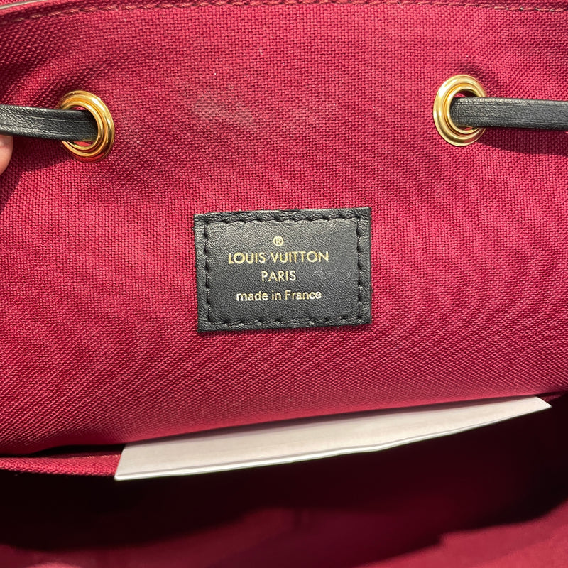 LOUIS VUITTON/Backpack/OS/Monogram/Leather/BRW/MONTSOURIS