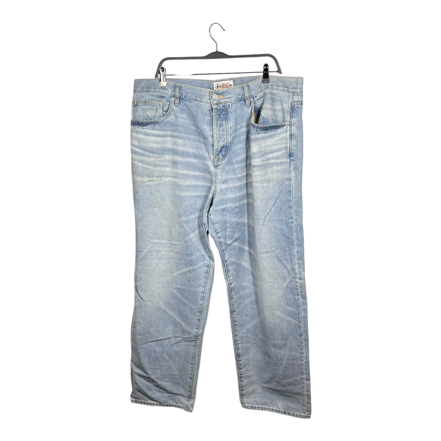 STUSSY/Straight Pants/36/Cotton/BLU/big ol jeans vintage view 1