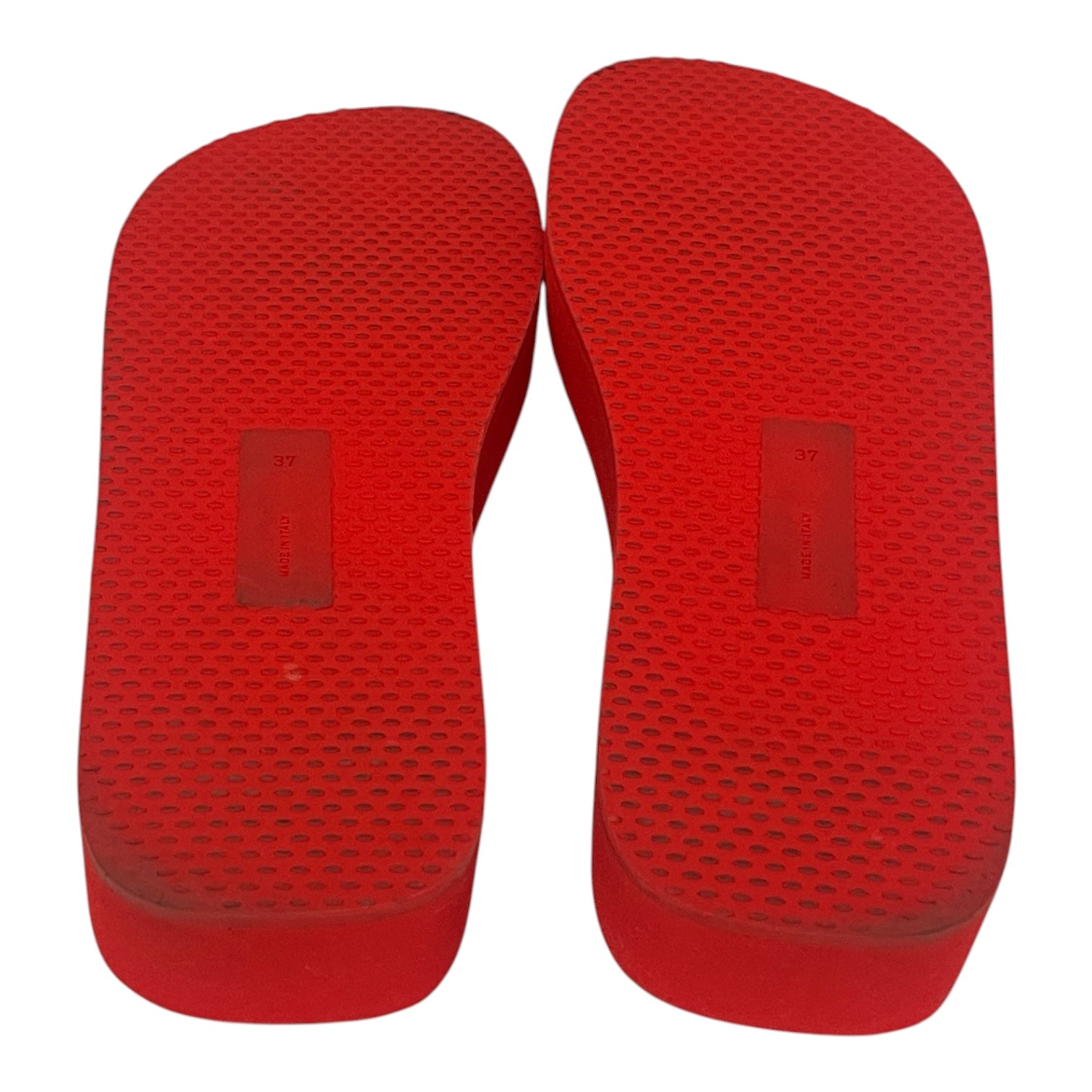 THE ROW/Sandals/EU 37/RED/BLK STRAPS/RED view 5