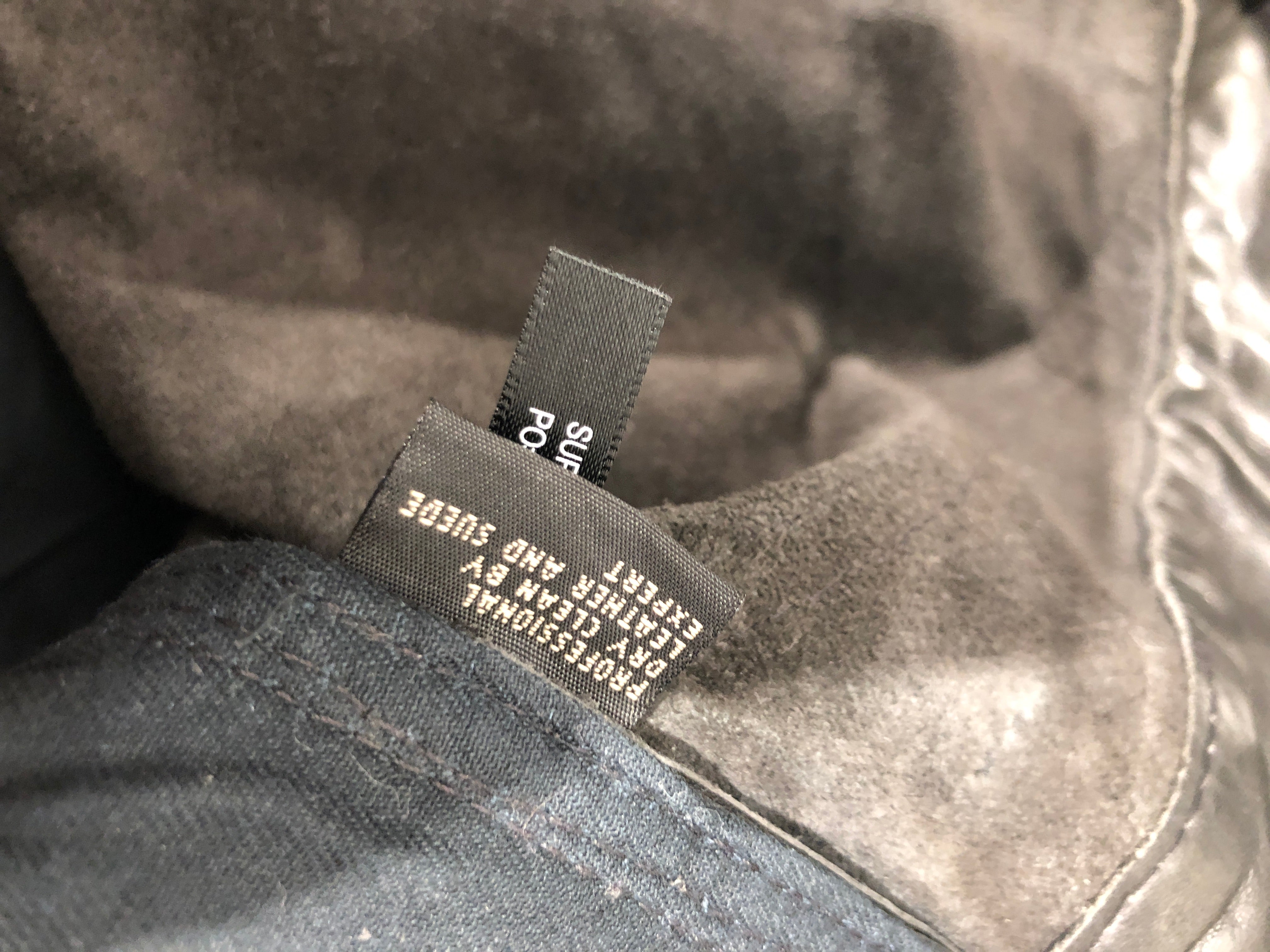 RRL/Pants/30/Leather/BLK/cowhide leather w/ metal studs view 5