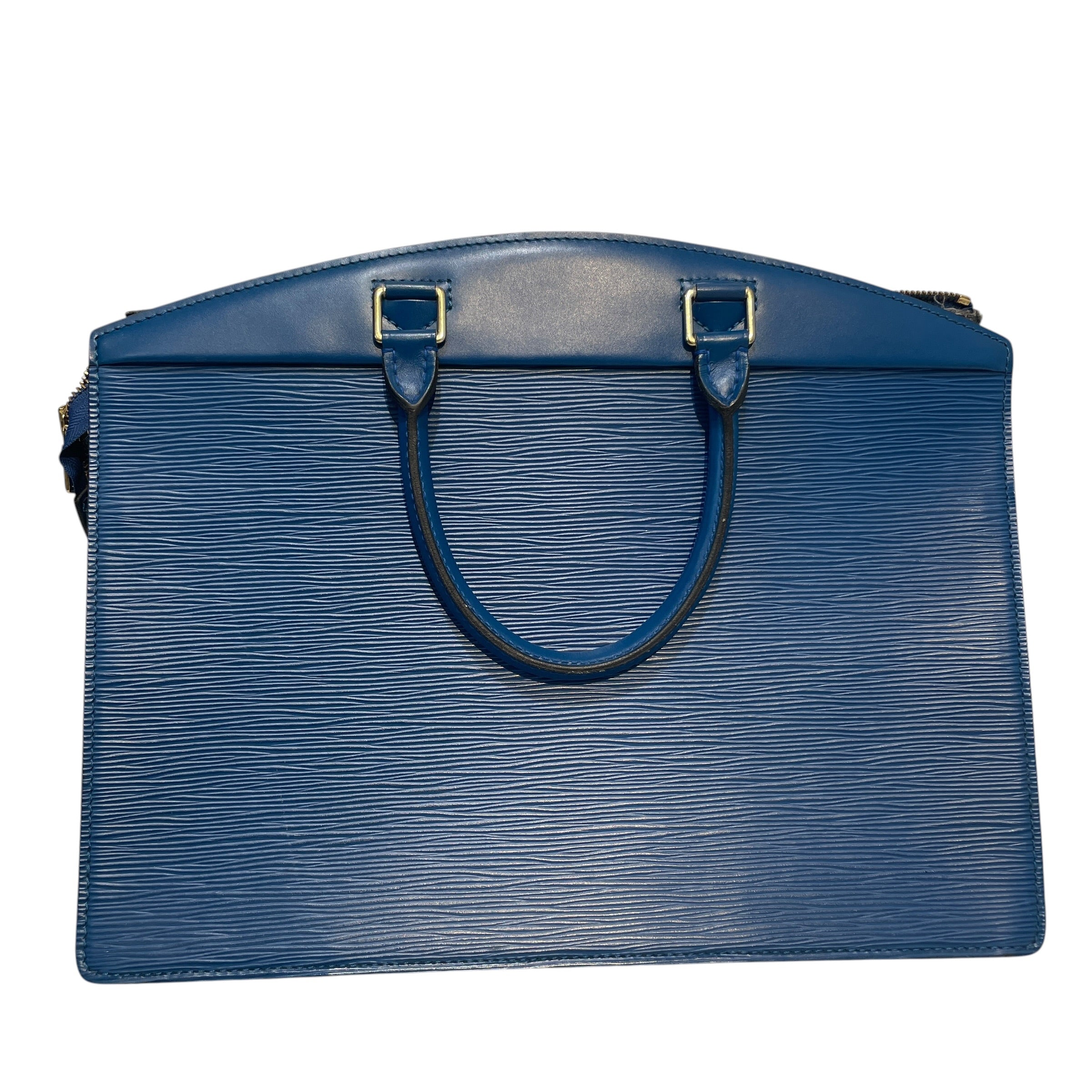 LOUIS VUITTON/Bag/Leather/BLU/Epi Leather Rivier Handbag view 2