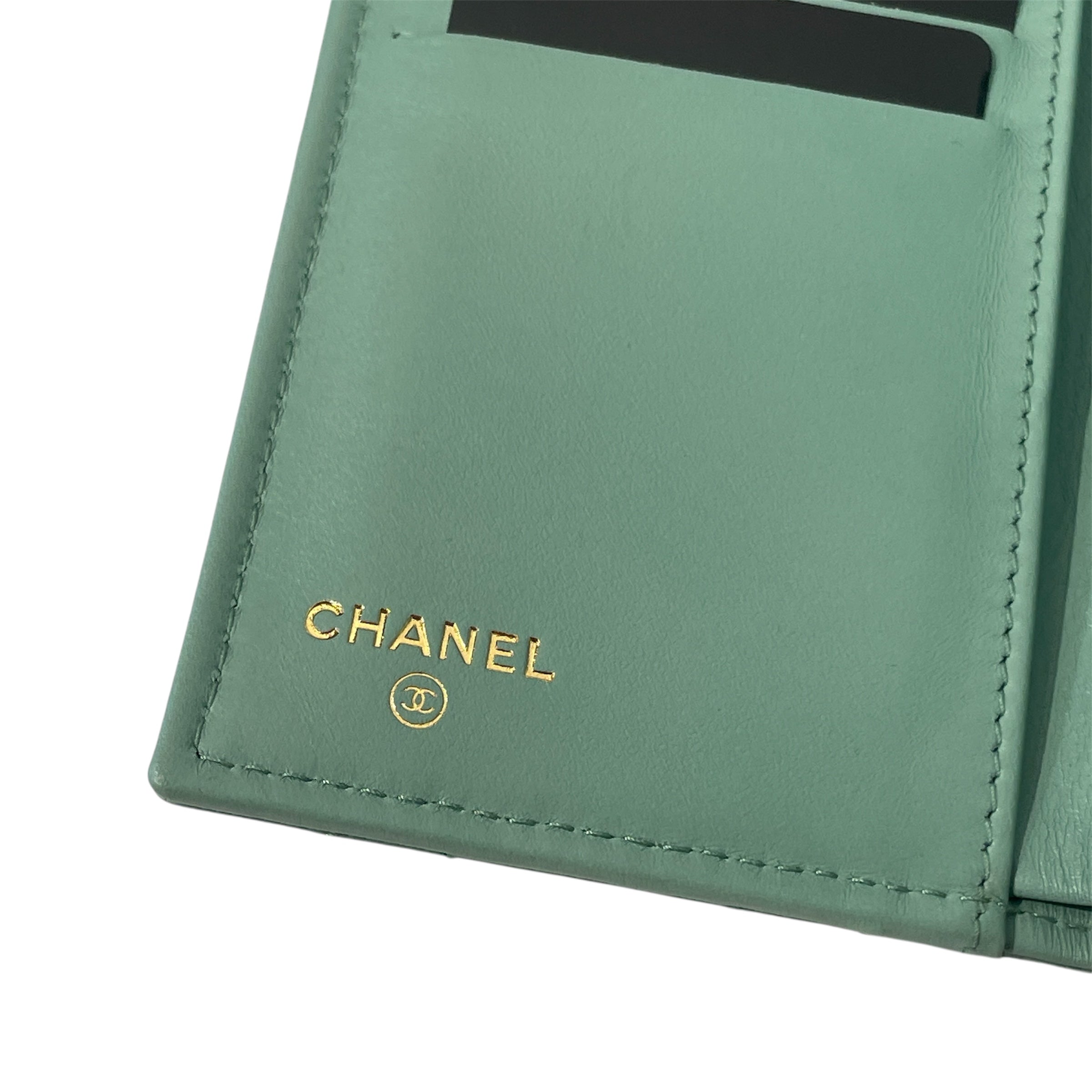 CHANEL/Wallet/Leather/GRN/ view 5