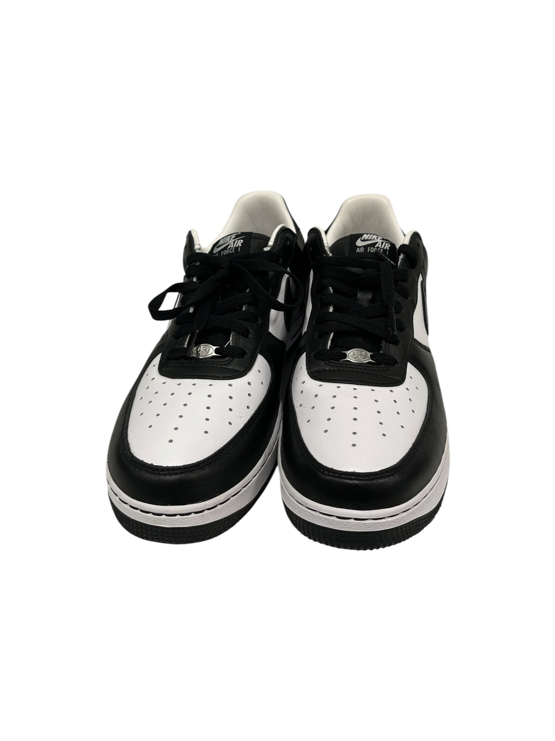 NIKE/AIR FORCE 1 LOW QS TS/Low-Sneakers/US 11/Leather/BLK/FJ5756-100 view 3