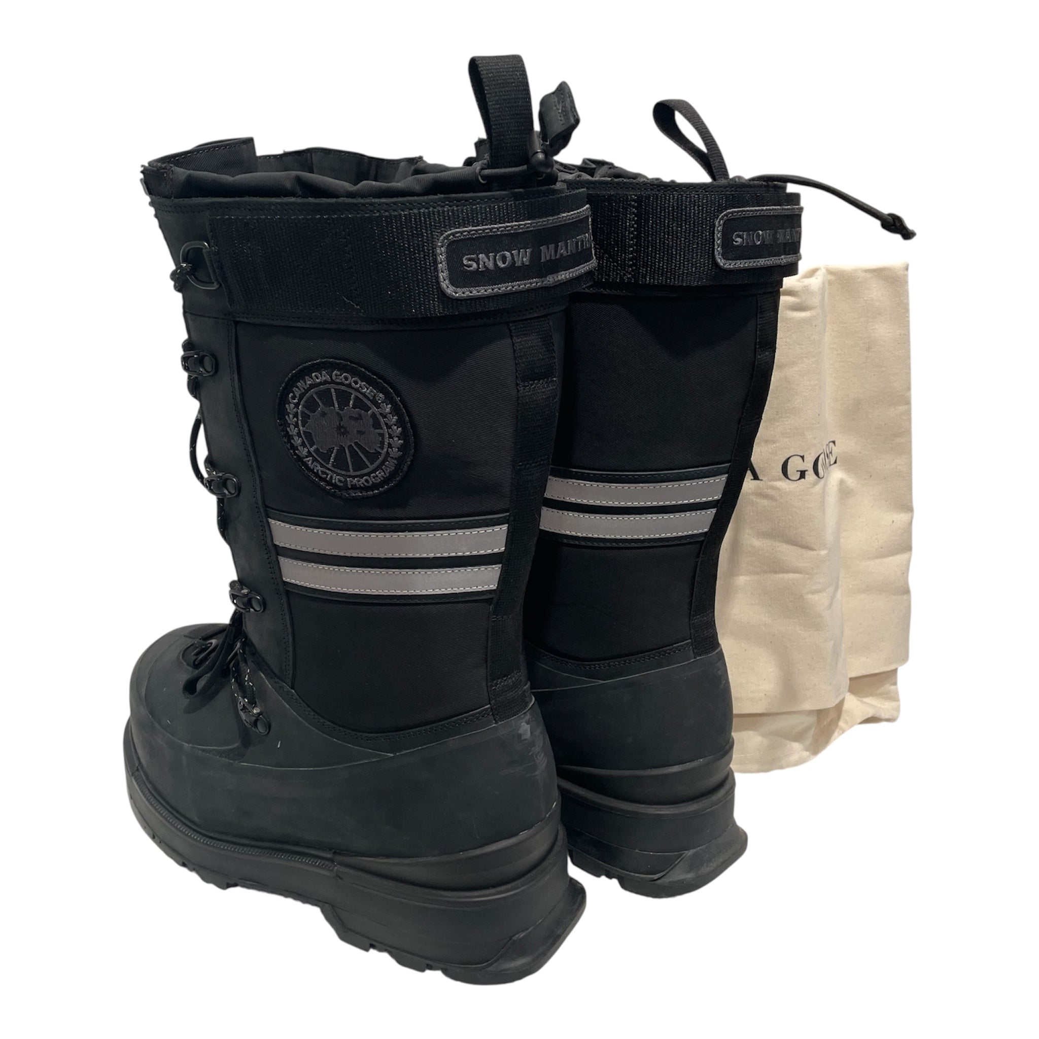 CANADA GOOSE/Boots/US 8/Polyester/BLK/Snow Mantra Boots view 2
