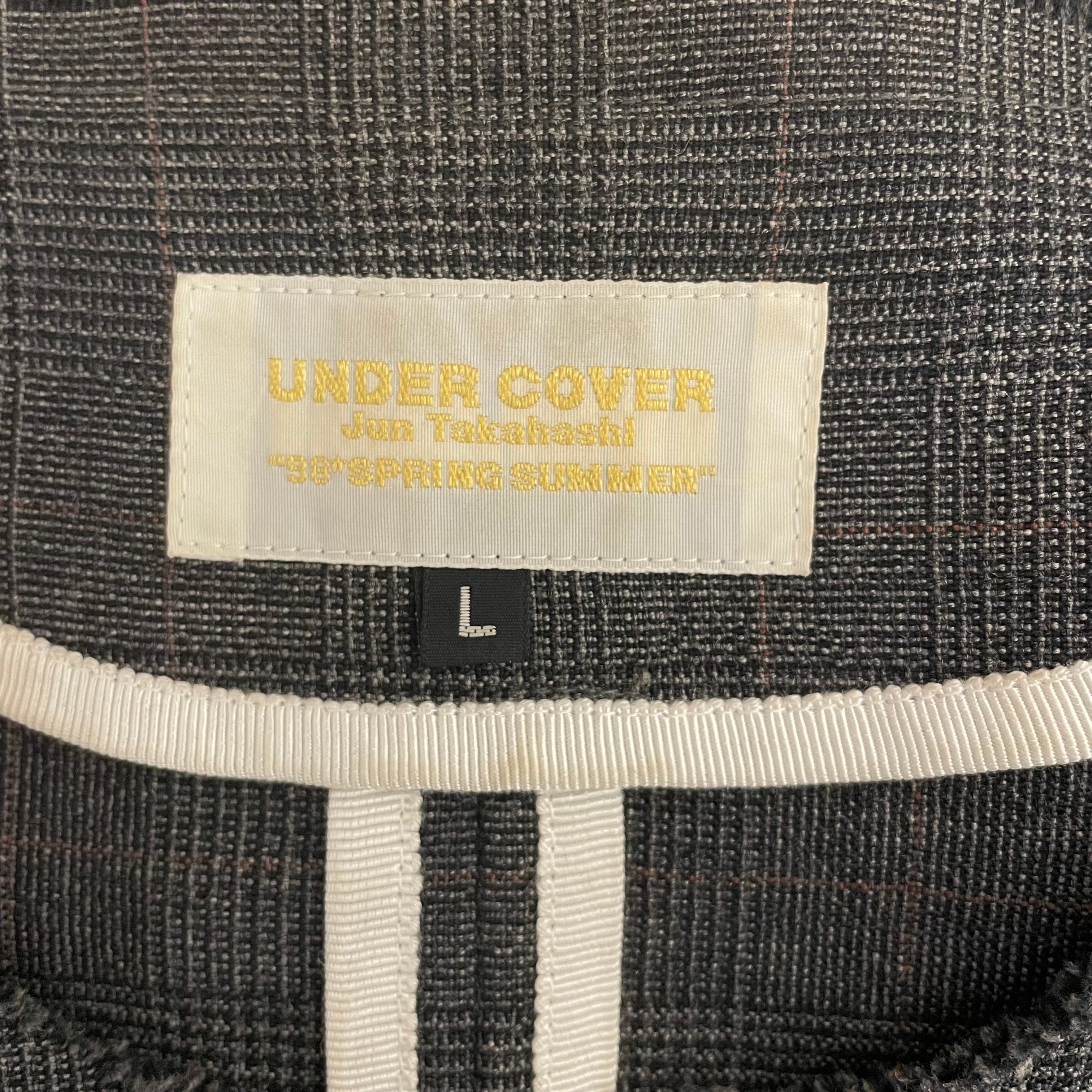 UNDERCOVER/Vest/L/Wool/GRY/Back Buckle/JUN TAKAHASHI SS 1998 view 3