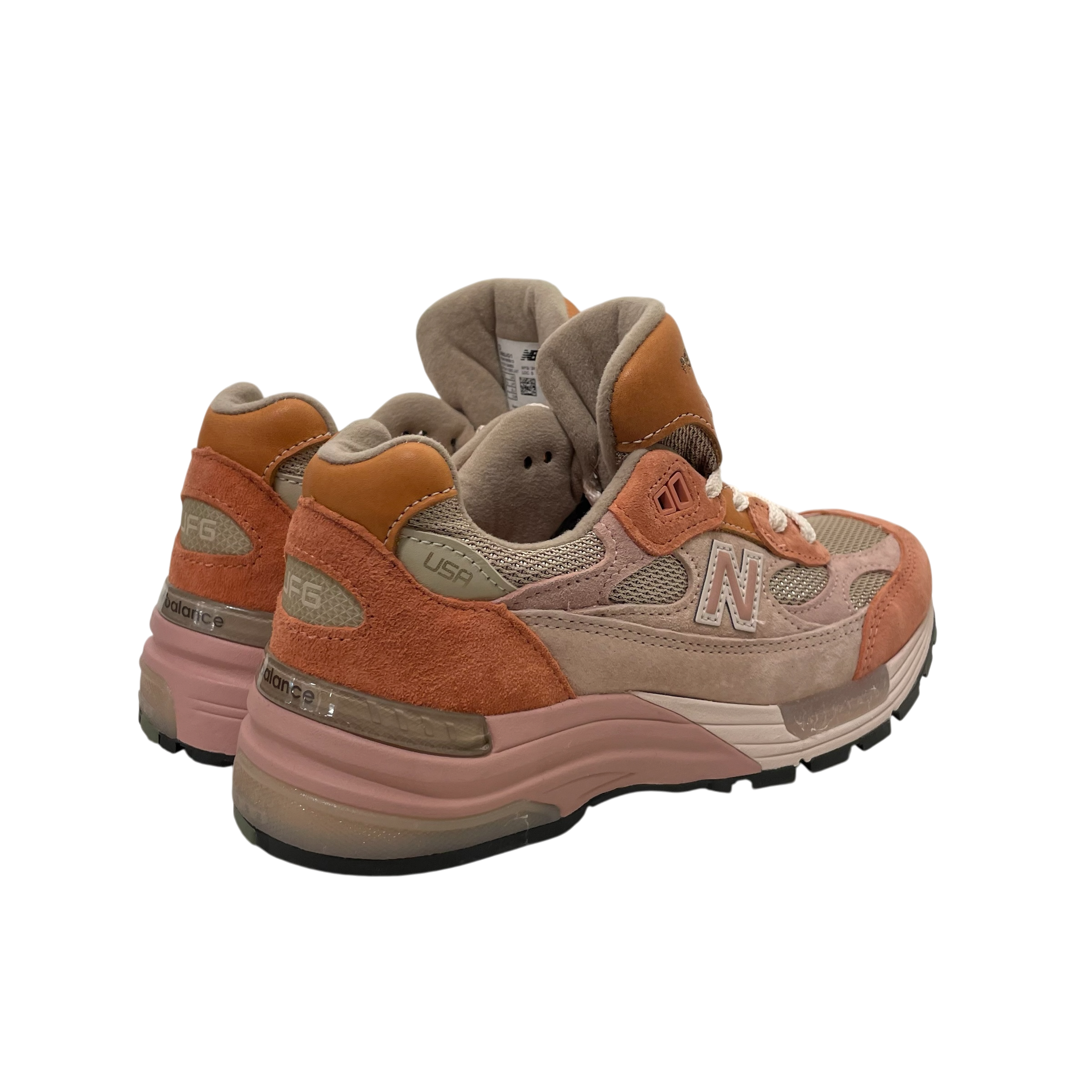 NEW BALANCE/Low-Sneakers/US 4/PNK/992 JOE FRESHGOODS AGE WELL view 7