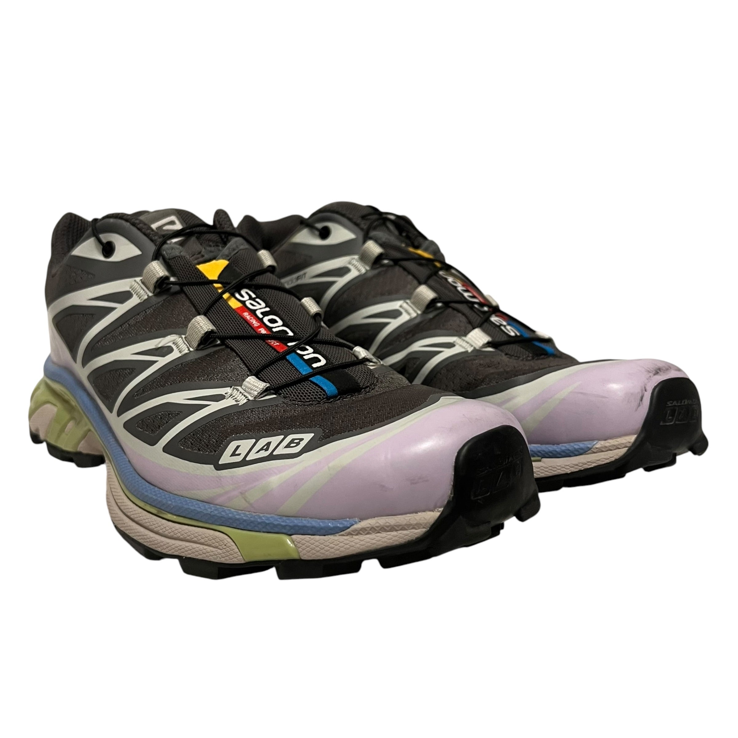 salomon/Low-Sneakers/US 8.5/Stripe/GRY/xt-4 lab lavender view 1